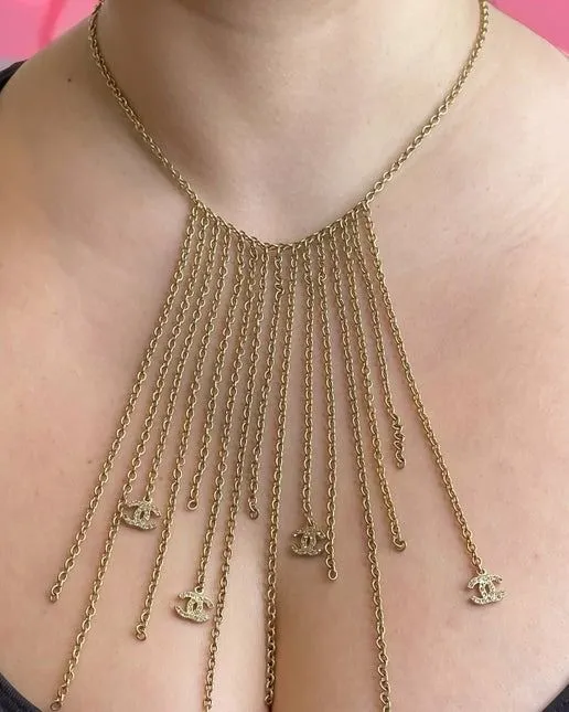 Product image for Authentic Vintage Rare Chanel Medal Coin Chain Necklace