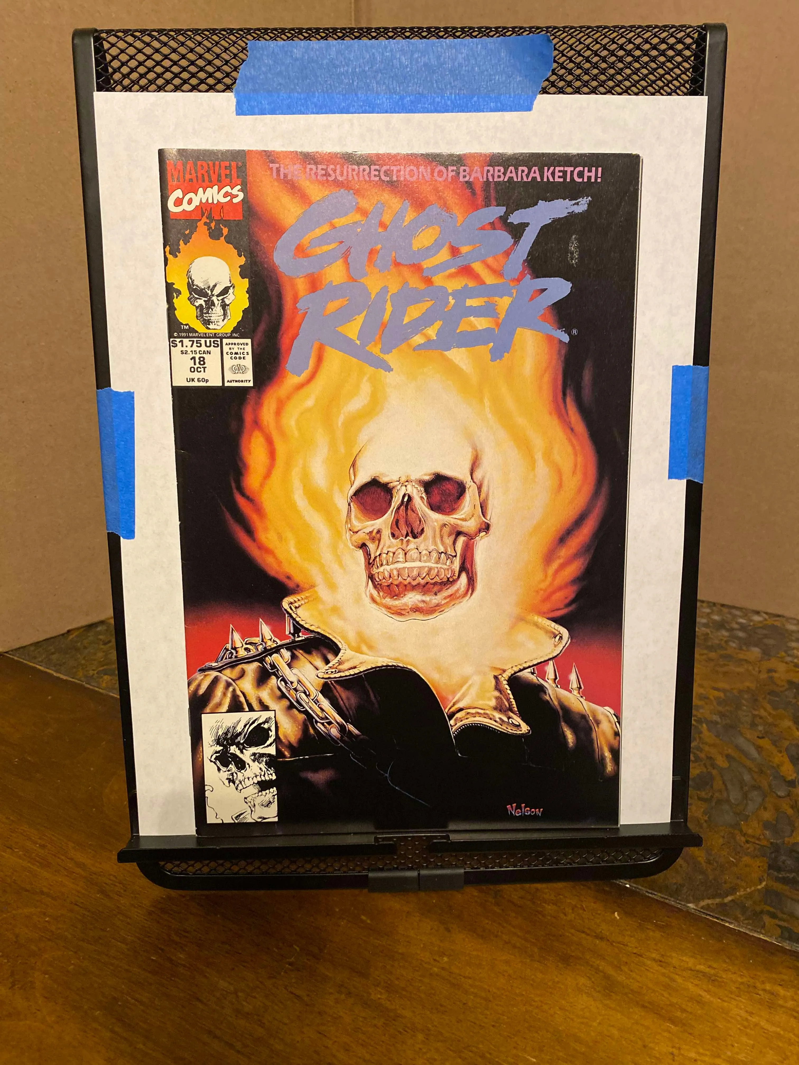 Product image for 18 Ghost Rider 1991 Marvel Comics NM