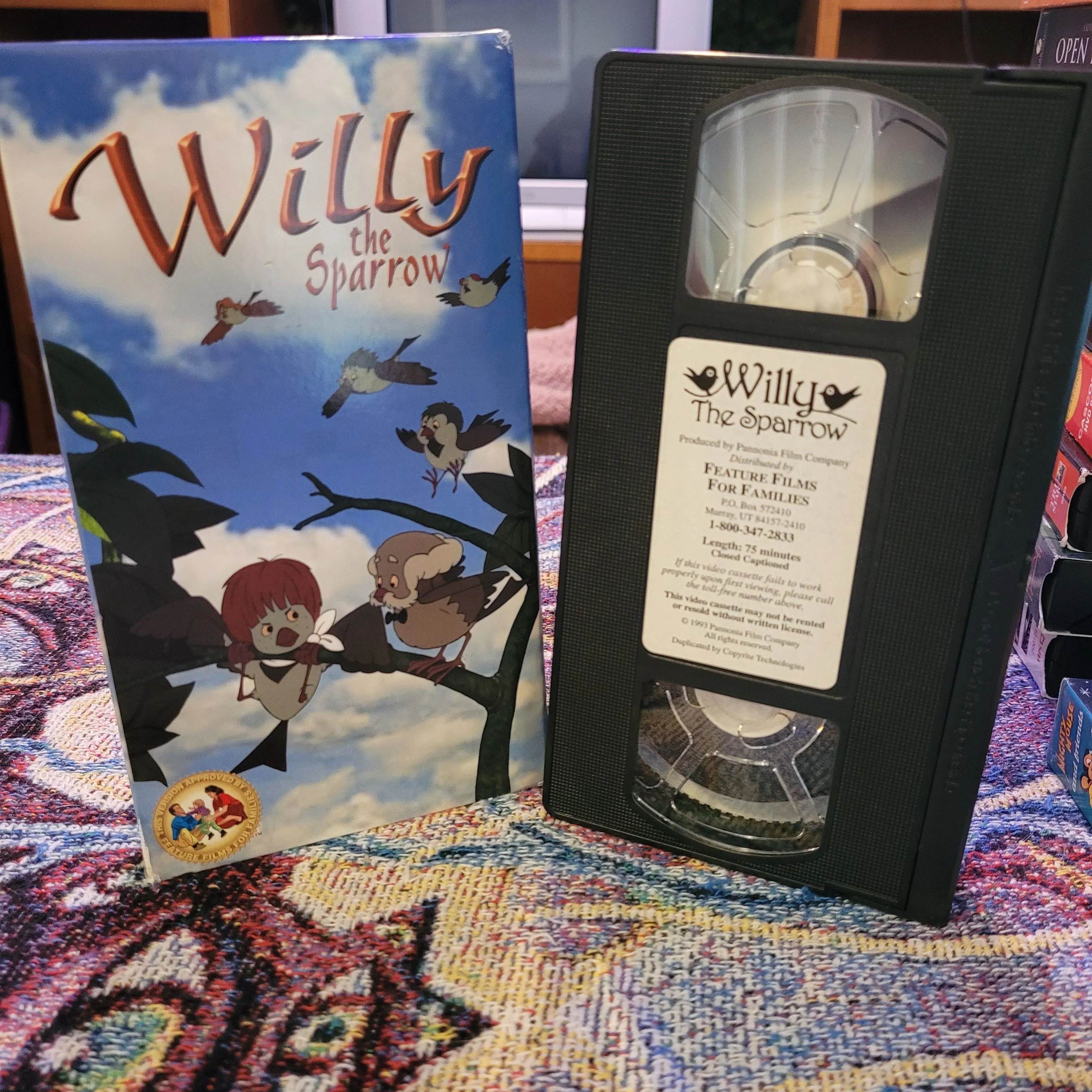 Product image for VHS - Willy the Sparrow
