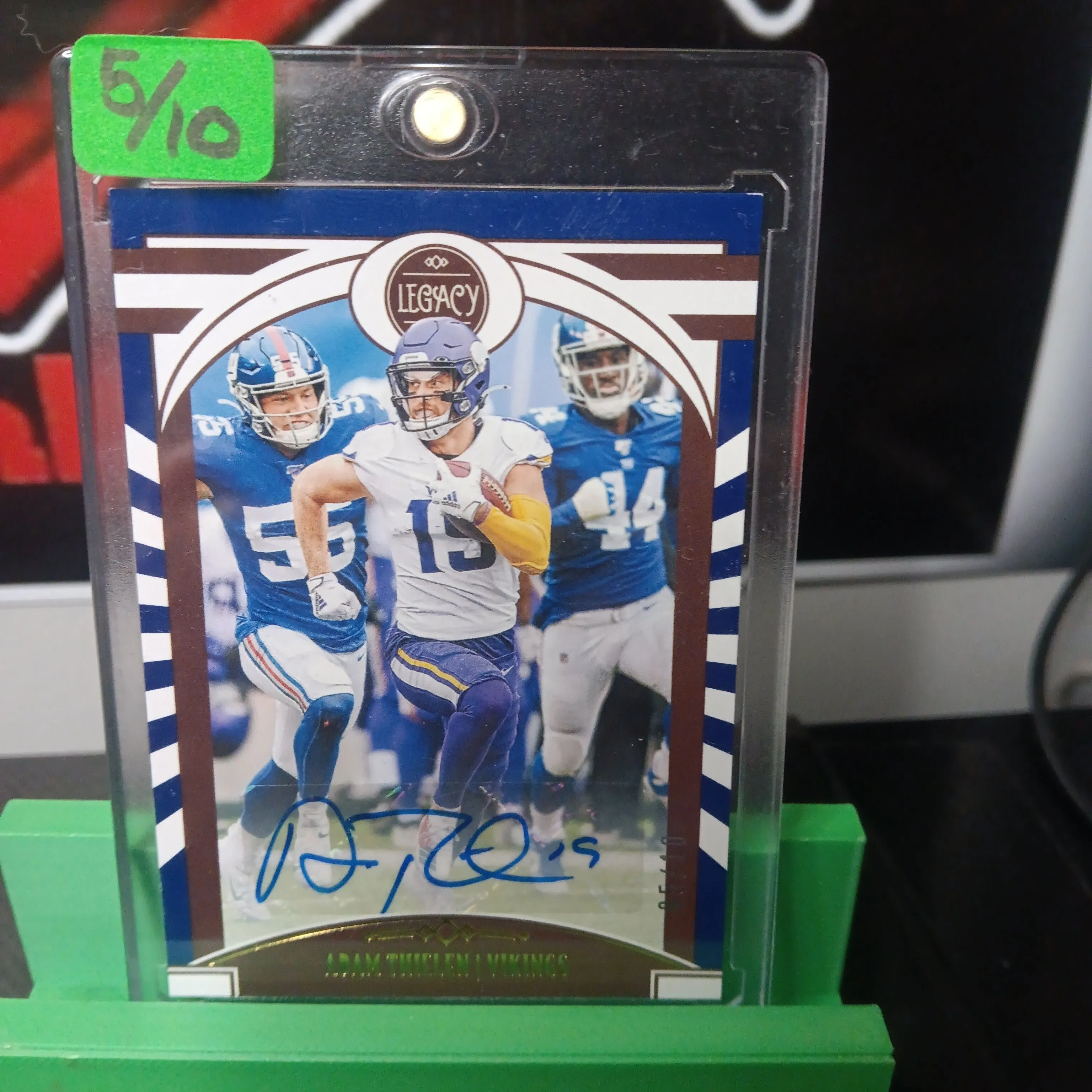 Product image for 2020 legacy Adam thielen auto 5/10