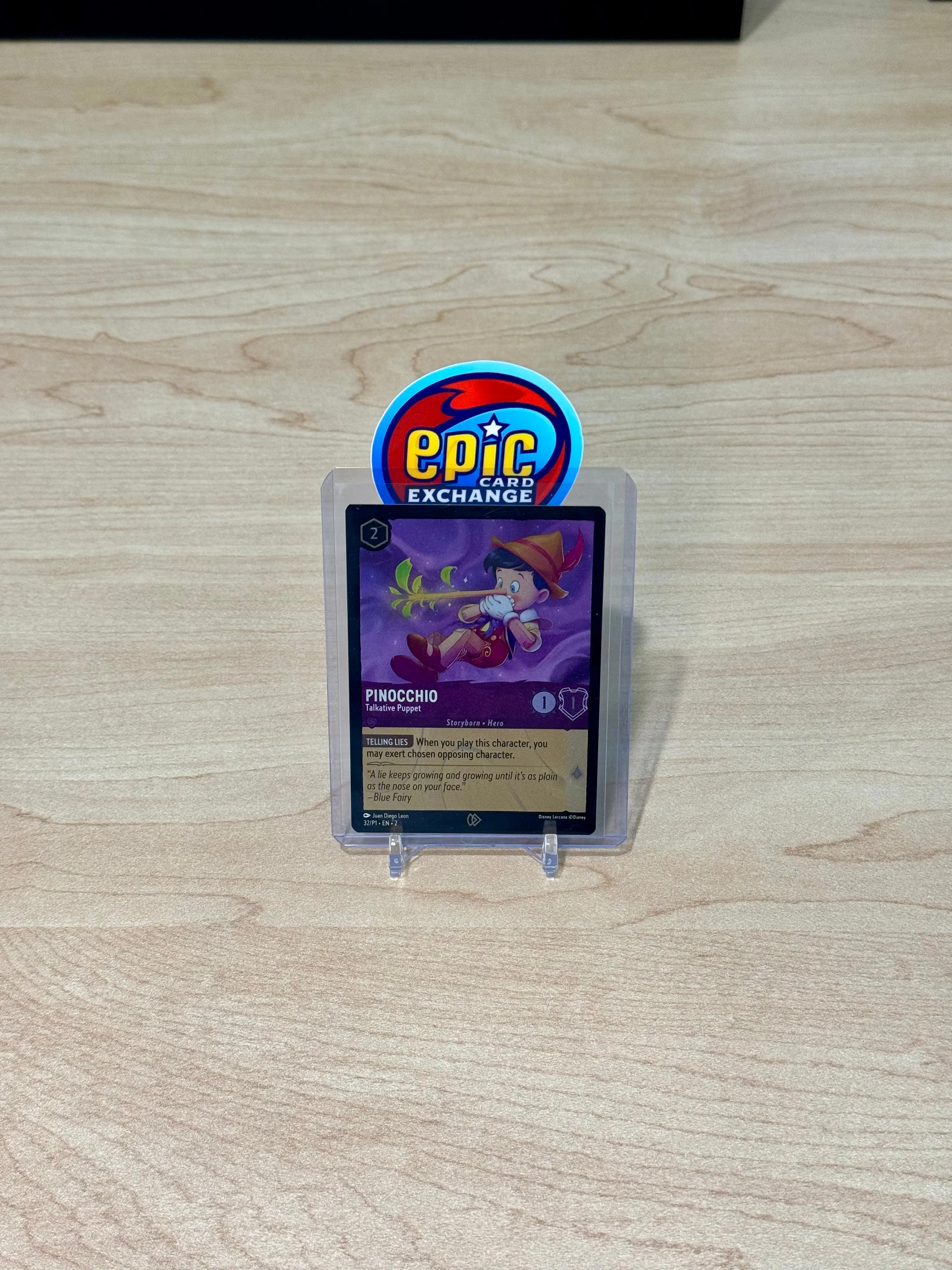 Pinocchio - Talkative Puppet - Disney Lorcana Promo Cards (DLPC)  Whatnot:  Shop, Sell, Connect