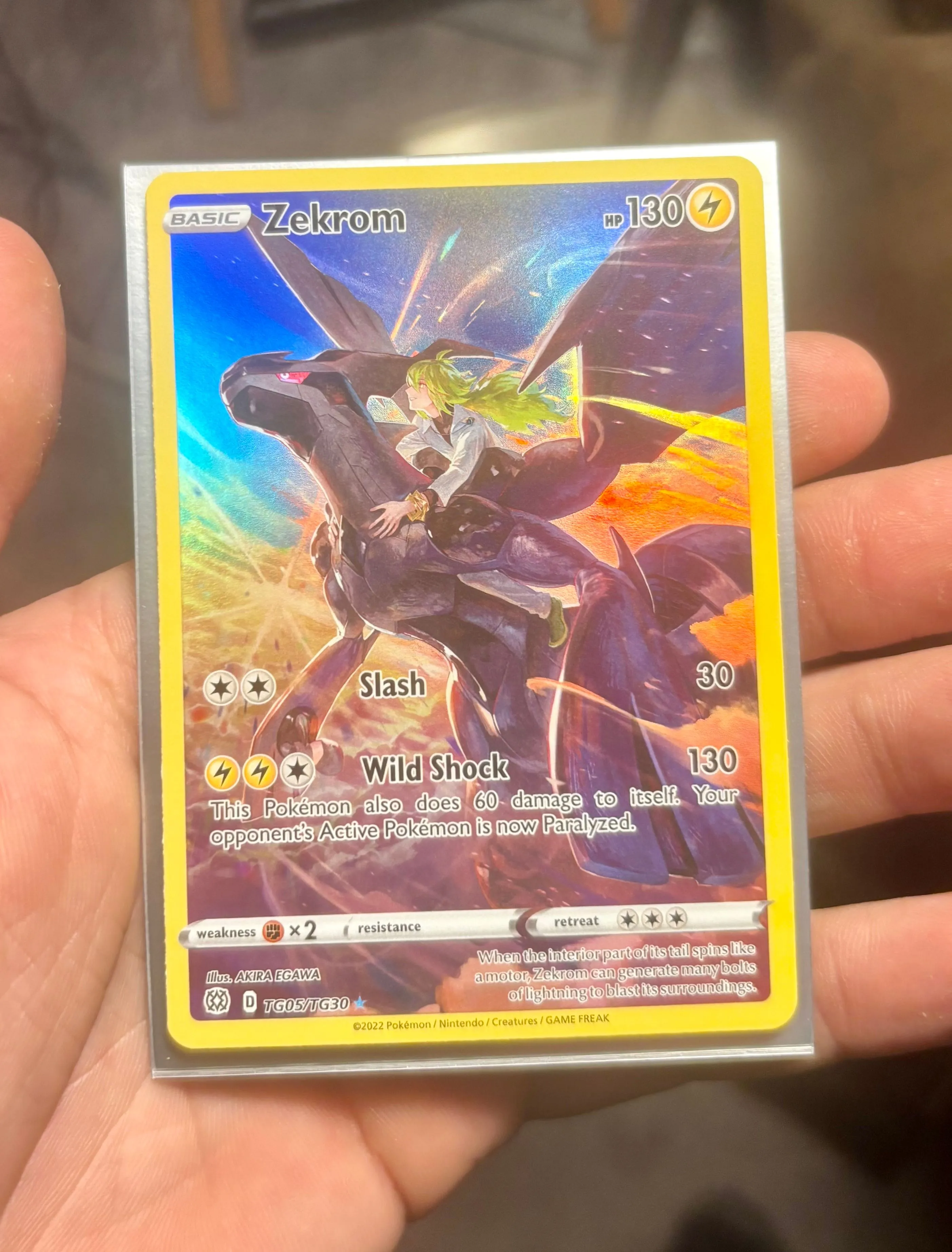 Product image for Zekrom Trainer Gallary TG05/TG30