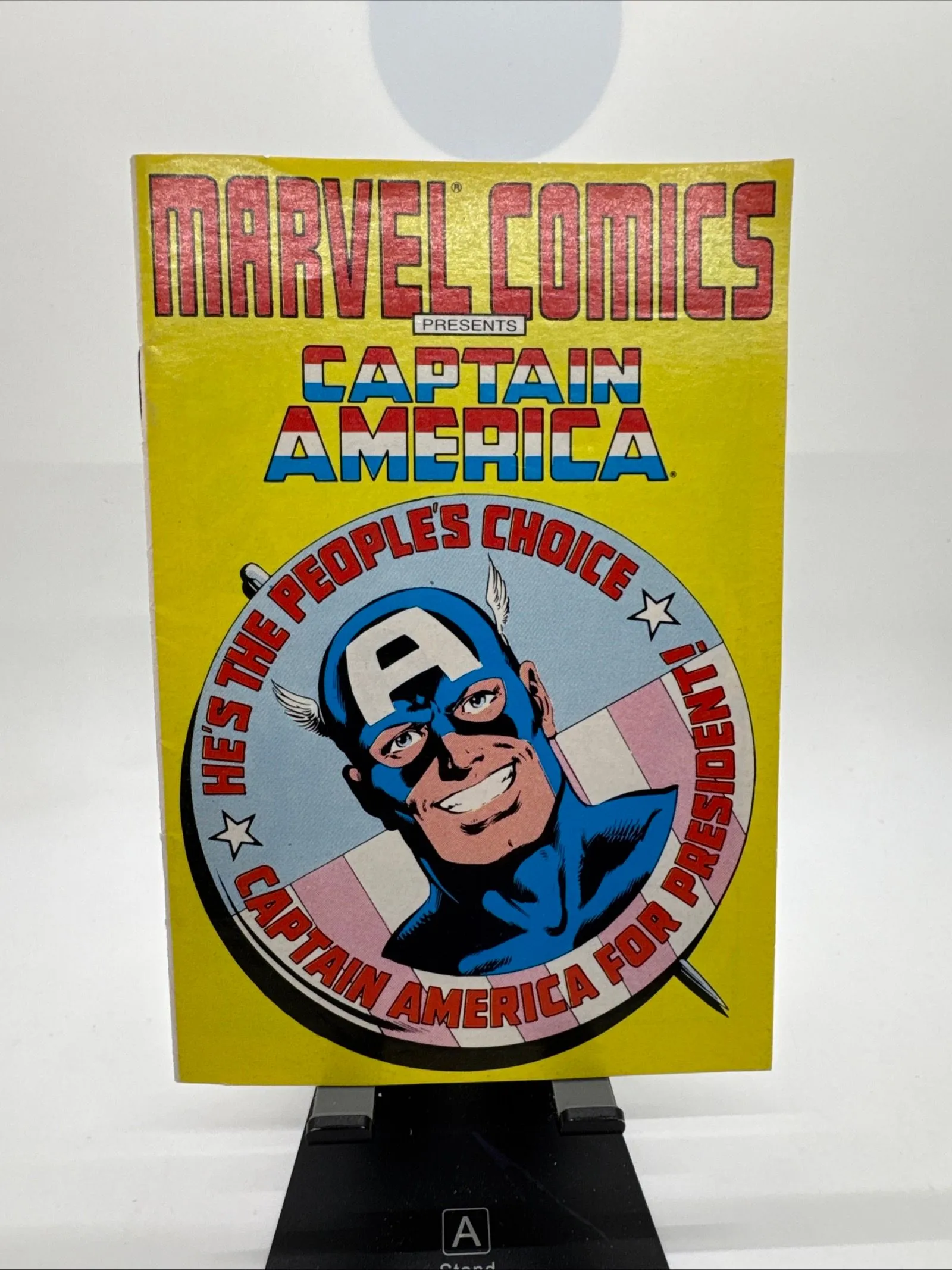 Product image for Marvel Comics Captain America 1987 Mini Comic Book