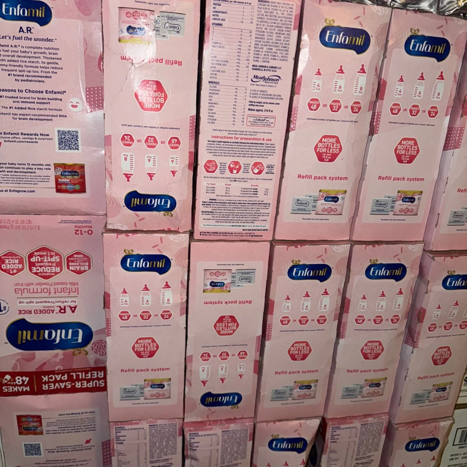 Product image for Enfamil AR added rice baby formula 1 box