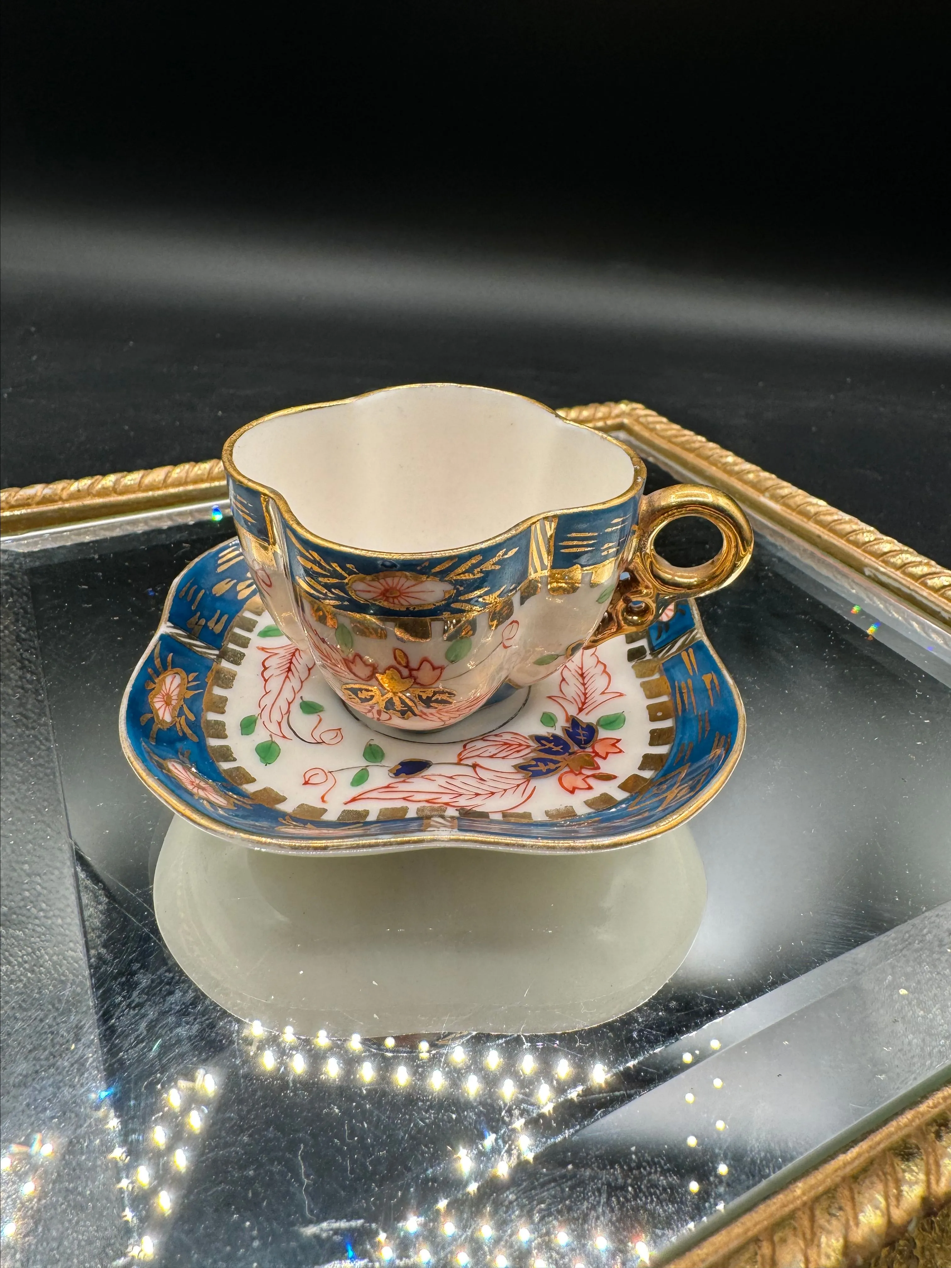 Product image for Vintage Japanese Tiny Tea cup and Saucer