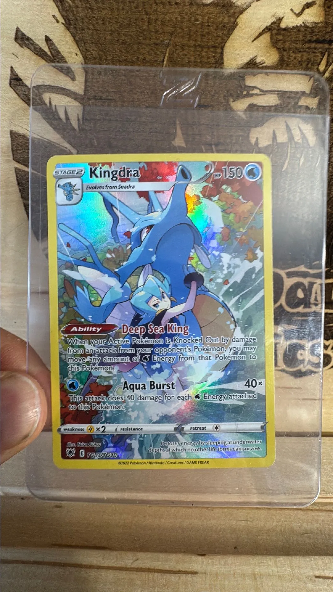 Product image for Kingdra TG03/TG30 Pokémon card