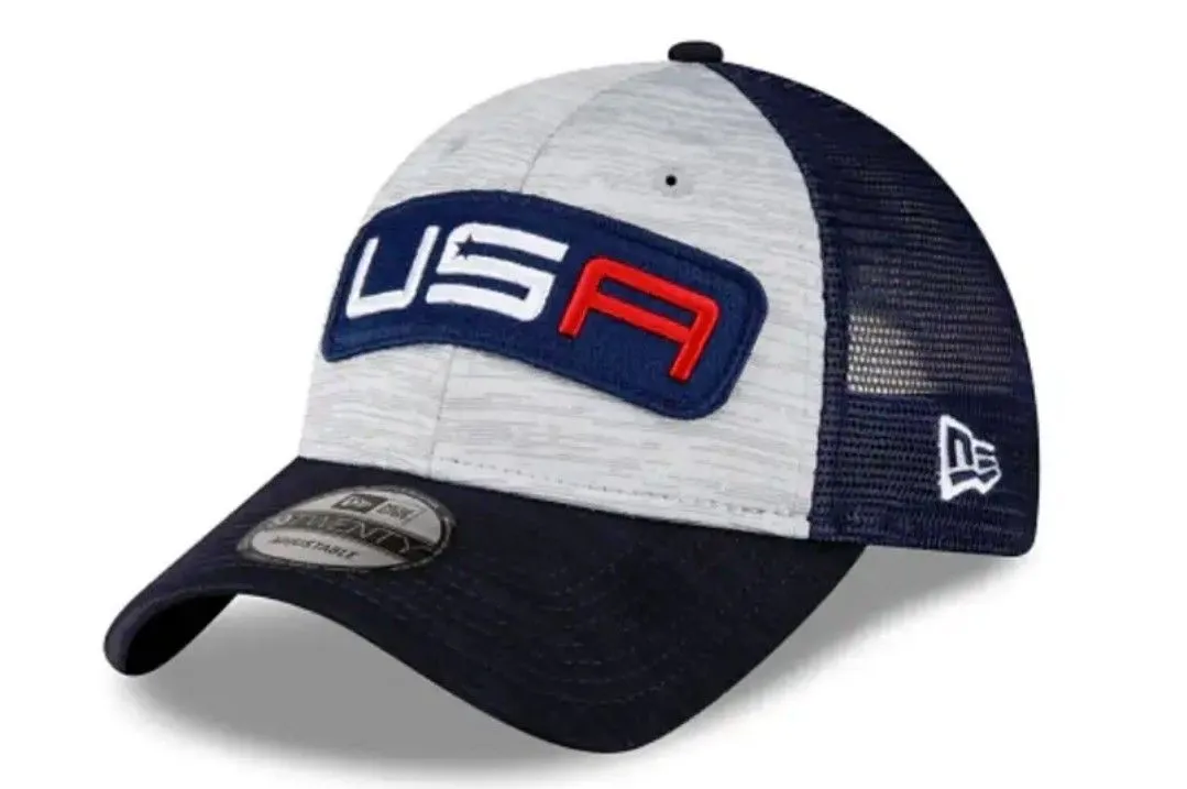 Product image for NEW Men's New Era Gray/Navy 2023 Ryder Cup Hat