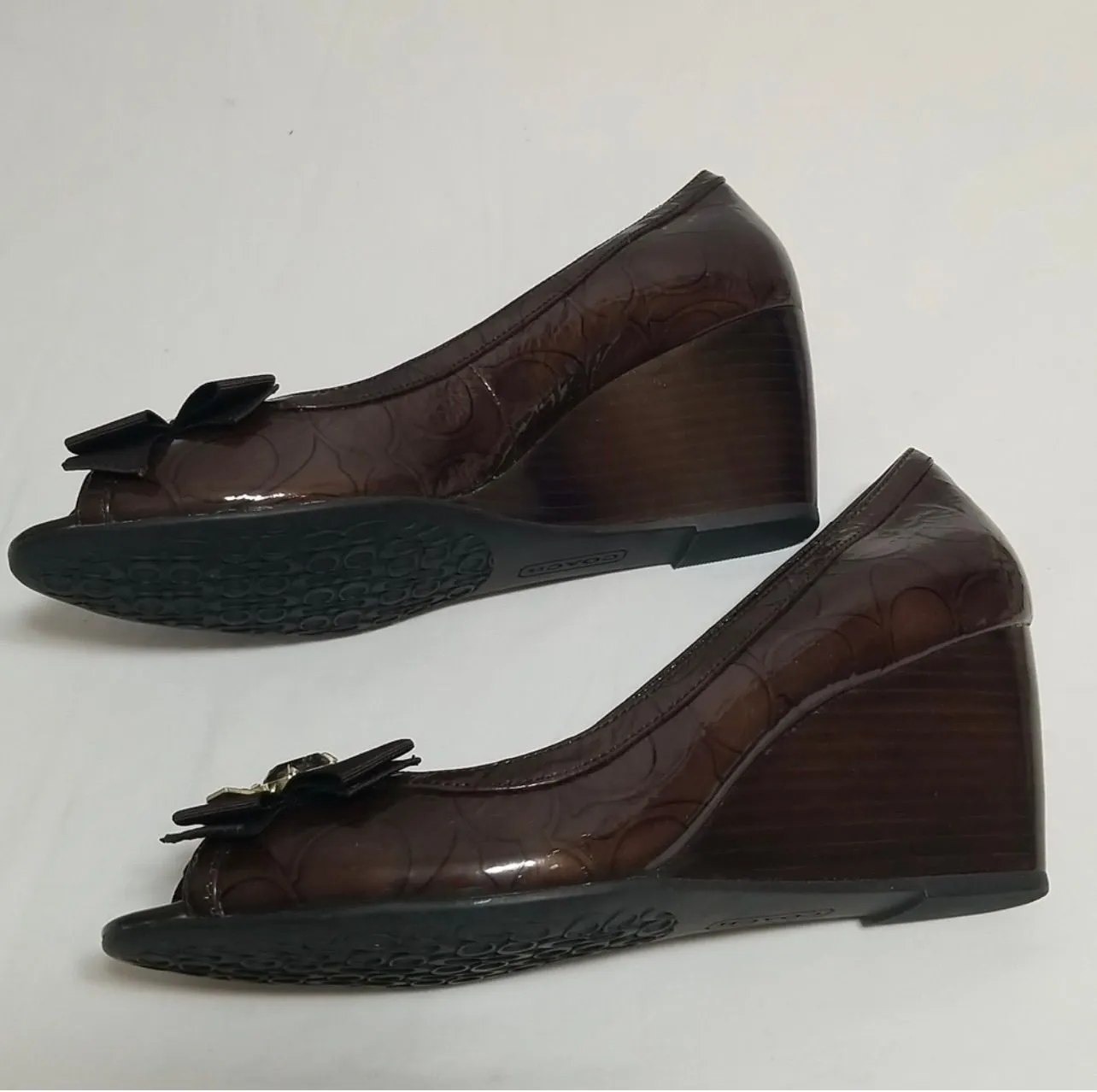 brown wedge dress shoes Easy Spirit - Women's - Gracey Wedge Heels