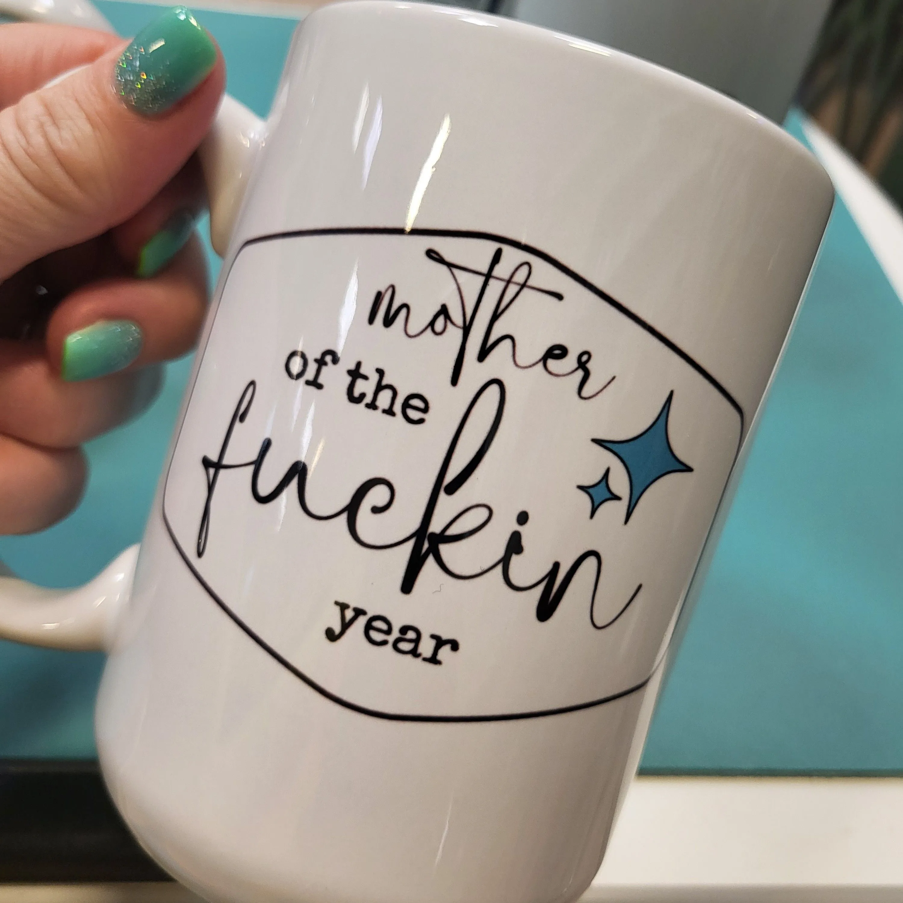 Product image for Mother of the f*ckin year mug