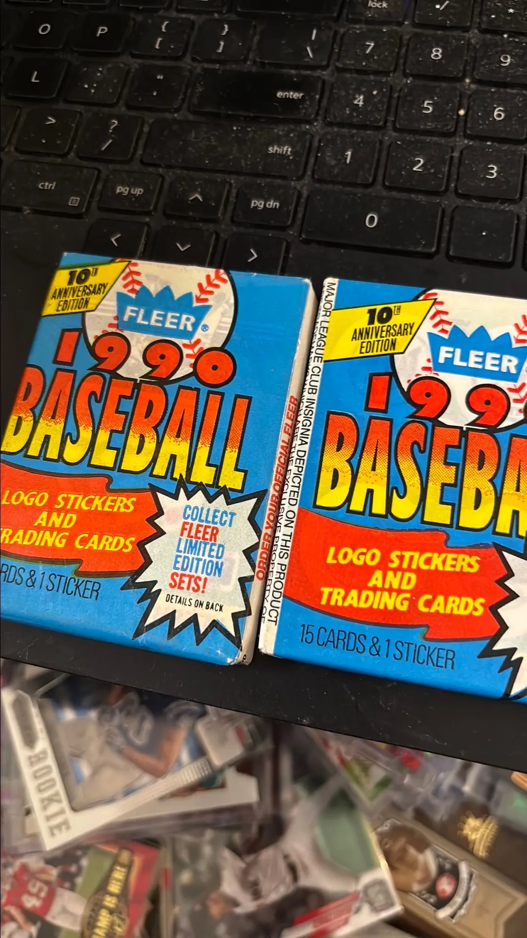 Product image for 1990 Fleer Baseball Packs
