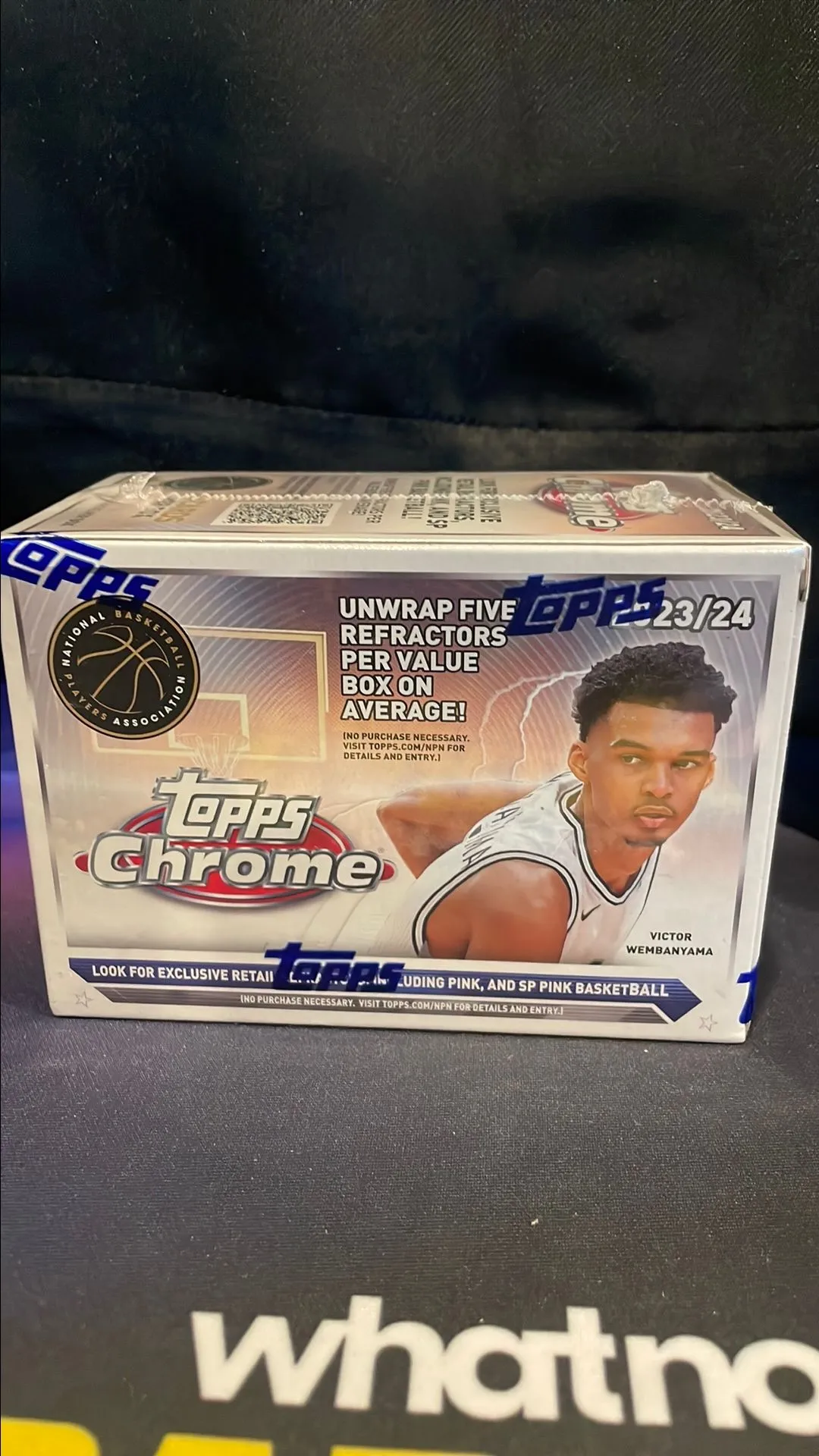 Product image for 2023/24 TOPPS CHROME BASKETBALL BLASTER BOX