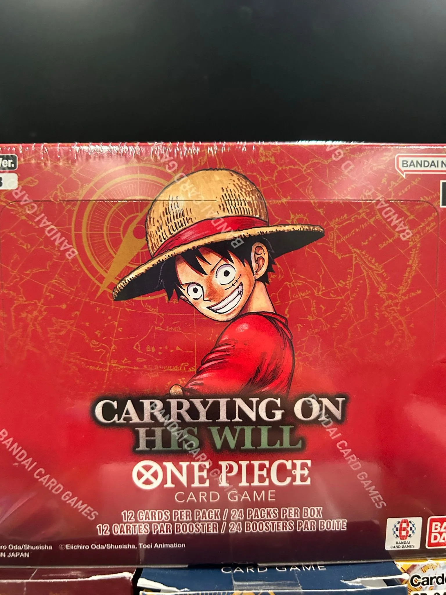 op 13 english booster box English One Piece OP-13 Carrying on His Will Booster Box (Asia Edition –  Grand Line TCG Vancouver main image 1