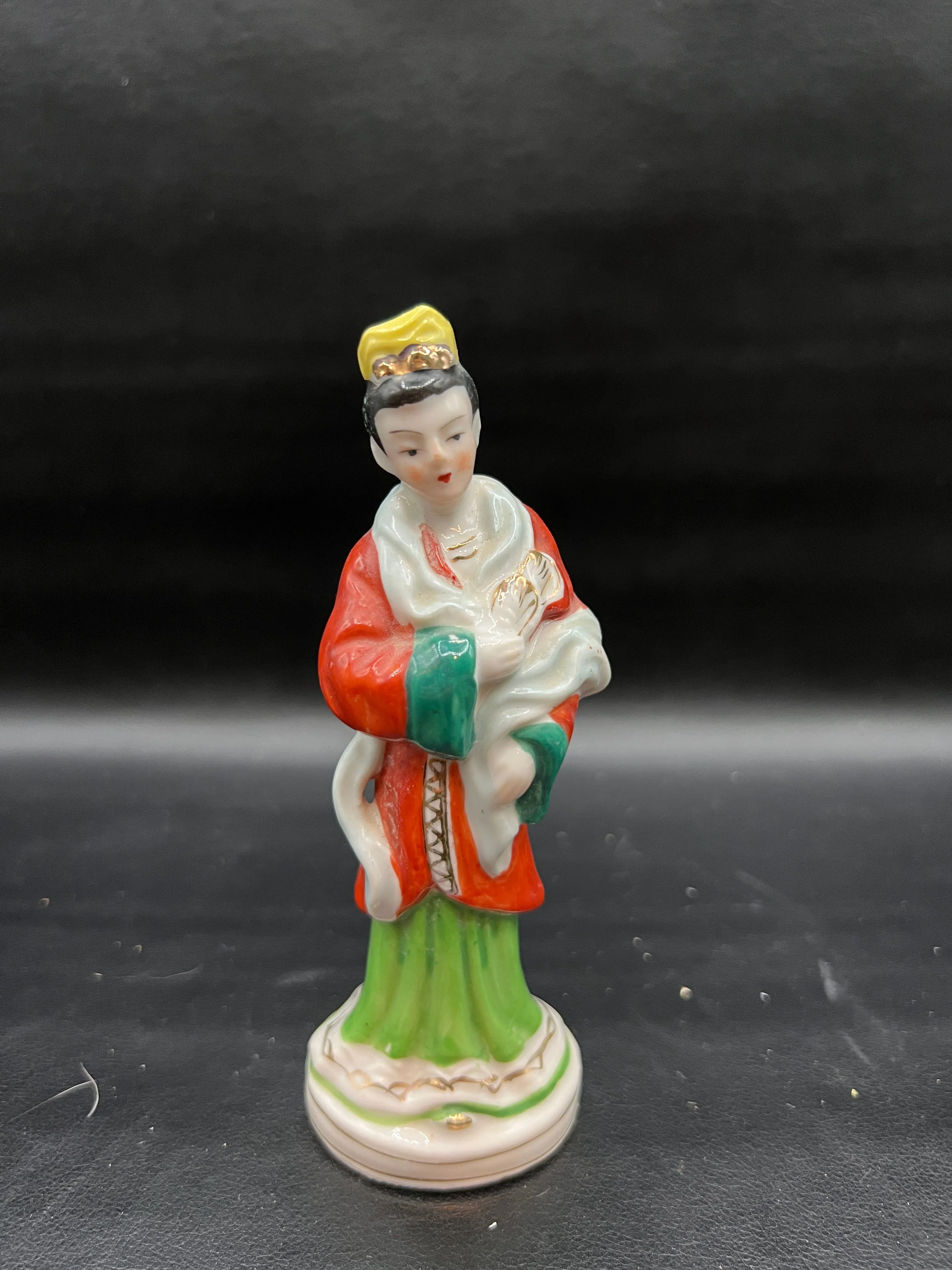 Product image for 1940s Occupied Japan Asian Girl Figurines 5.5"