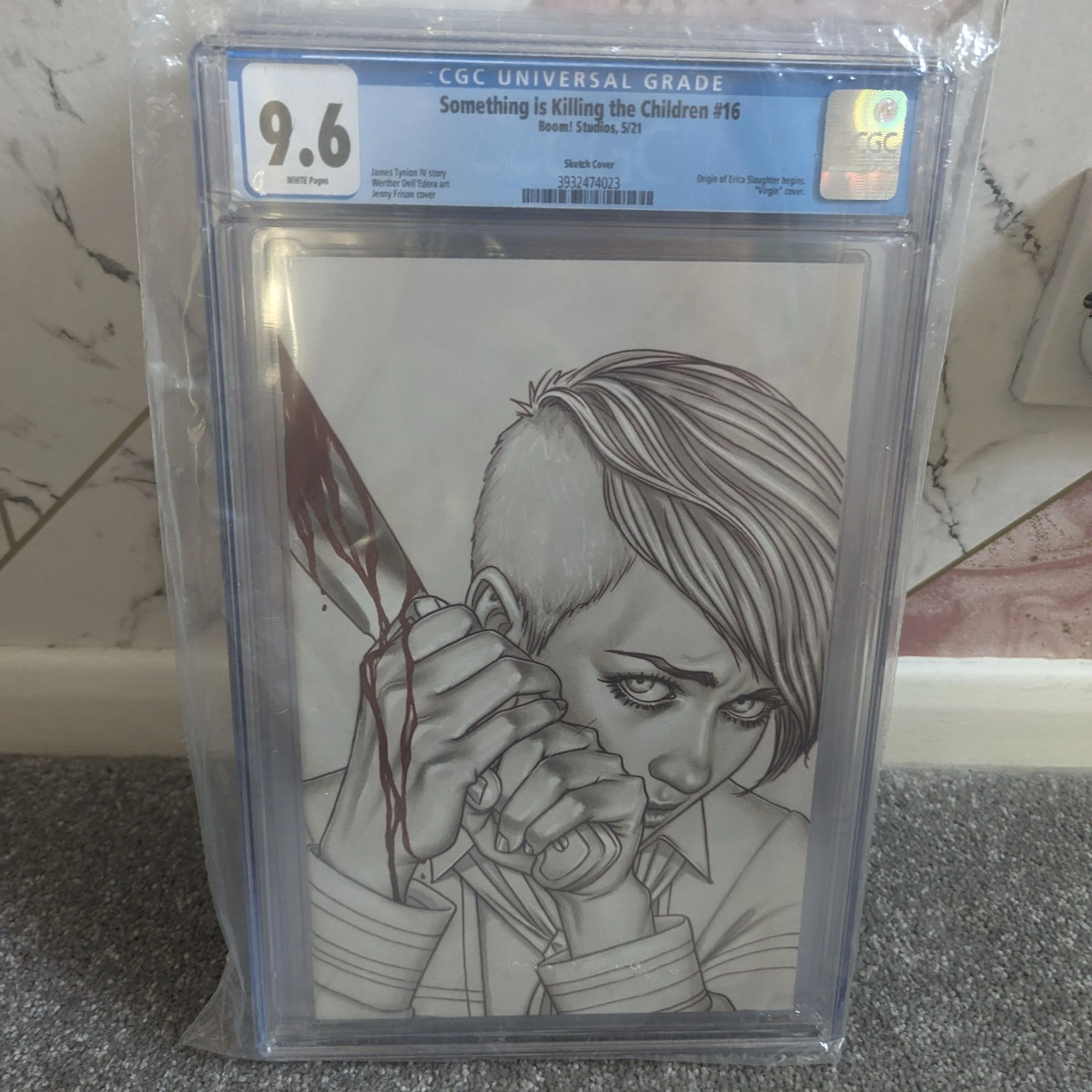 Product image for Something Is Killing The Children #16 Jenny Frison Sketch 1:50 Variant CGC 9.6