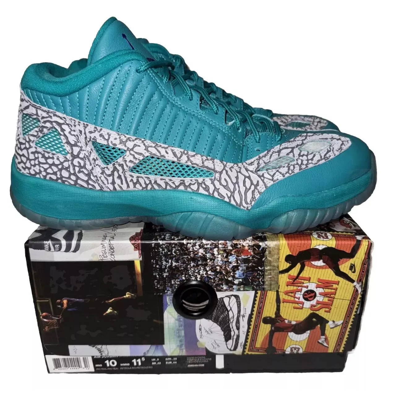 Size 10 Air Jordan 11 Retro IE Low Rio Teal · Whatnot: Shop