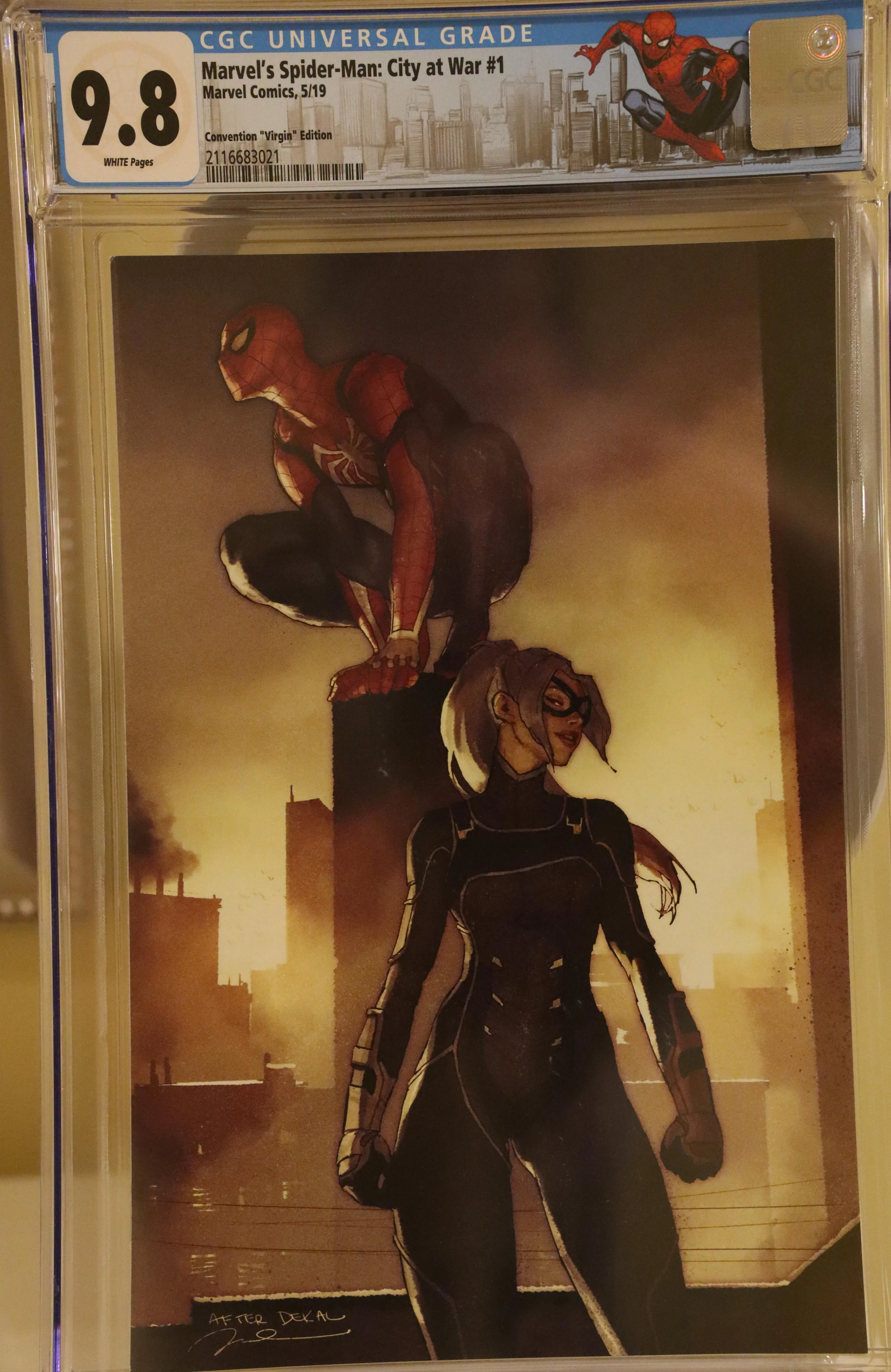 Product image for Spider-Man: City At War Exclusive CGC 9.8