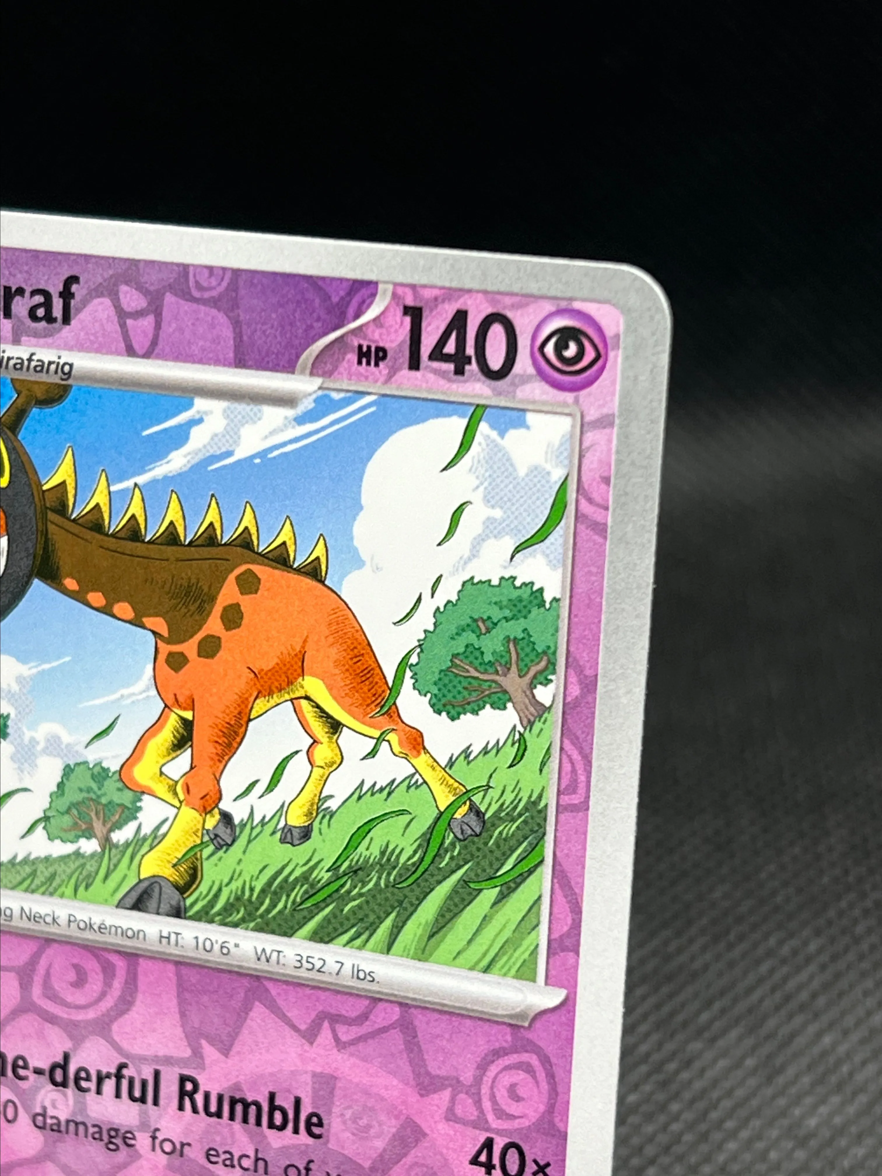 farigiraf pokemon card value 108/162 - Farigiraf ex