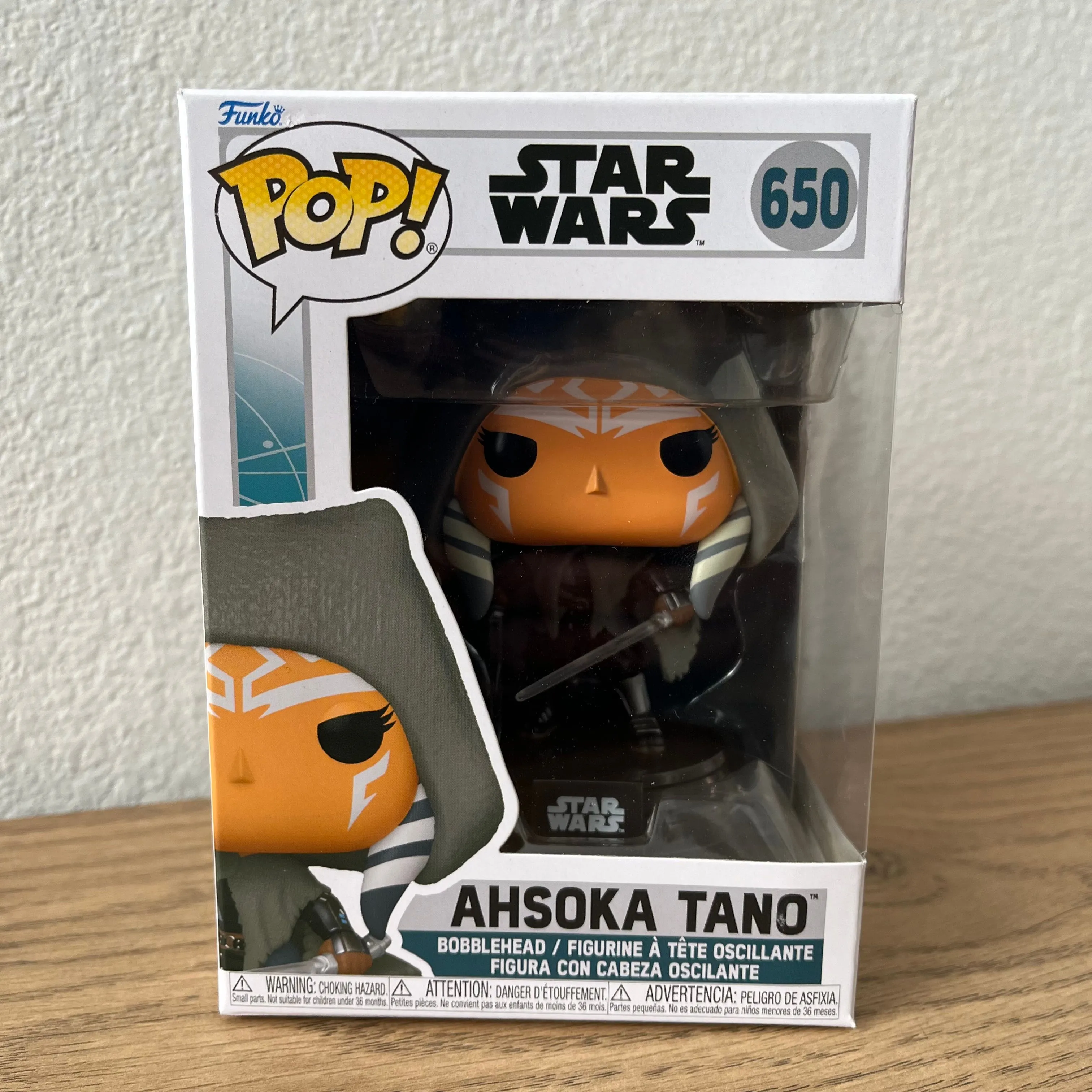 Product image for Funko Pop! Vinyl: Star Wars - Ahsoka Tano #650 Disney