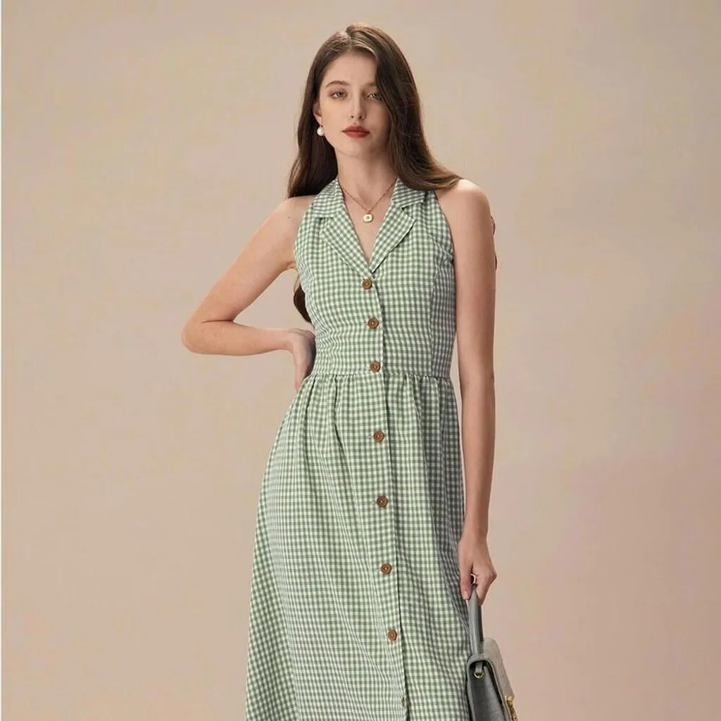 slim fit dress slacks Rihoas Floral Jacquard Corset Slip Maxi Dress main image 0