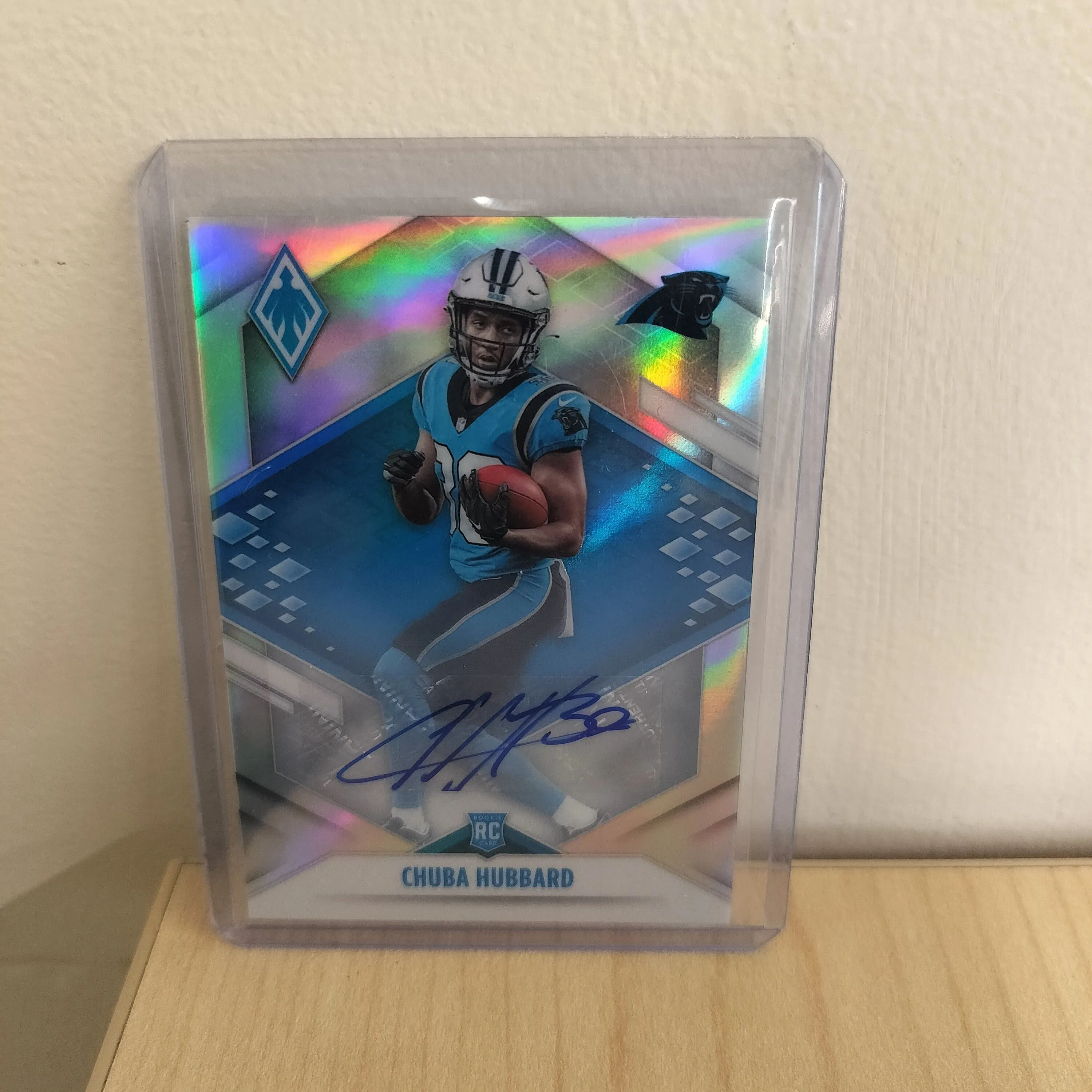 Product image for 2021 Panini Phoenix Rookie Auto Silver #134 Chuba Hubbard