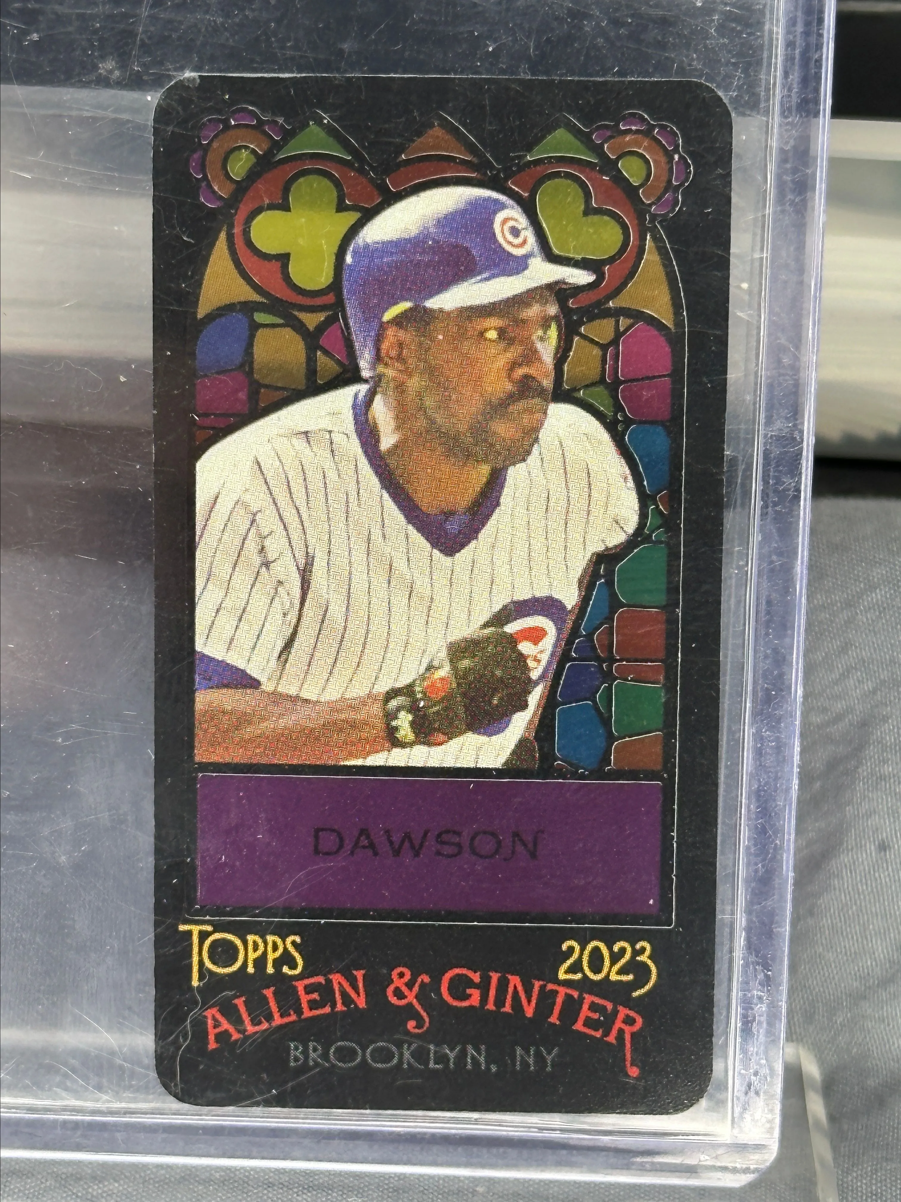 Product image for Andre Dawson Stained Glass