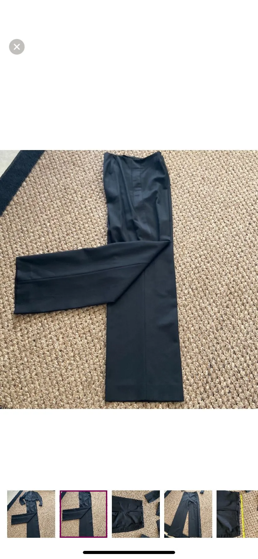 Product image for Gucci Wide Leg Tuxedo Styled Slacks