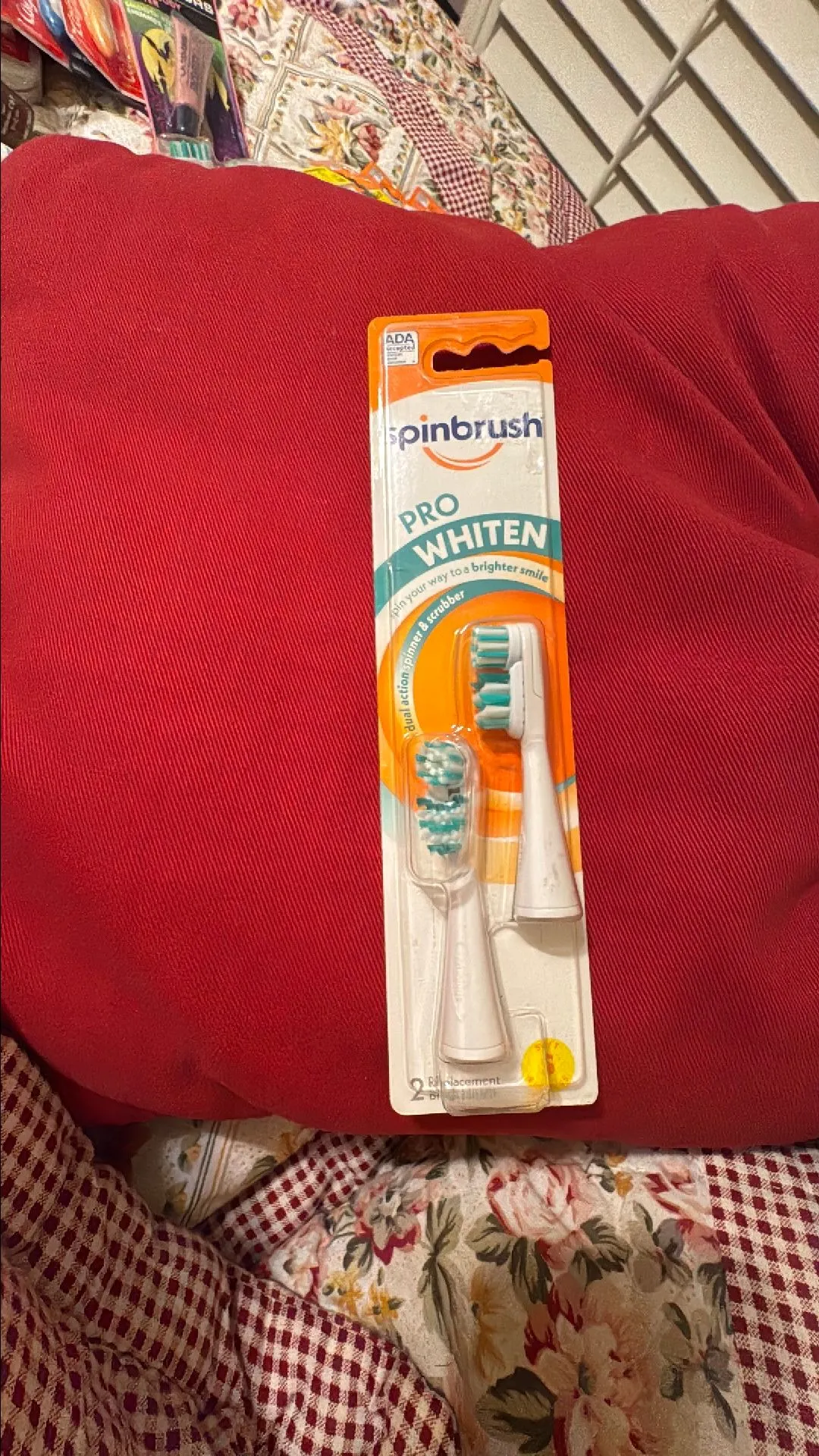 Product image for 2 Spin Brush Replacement Heads