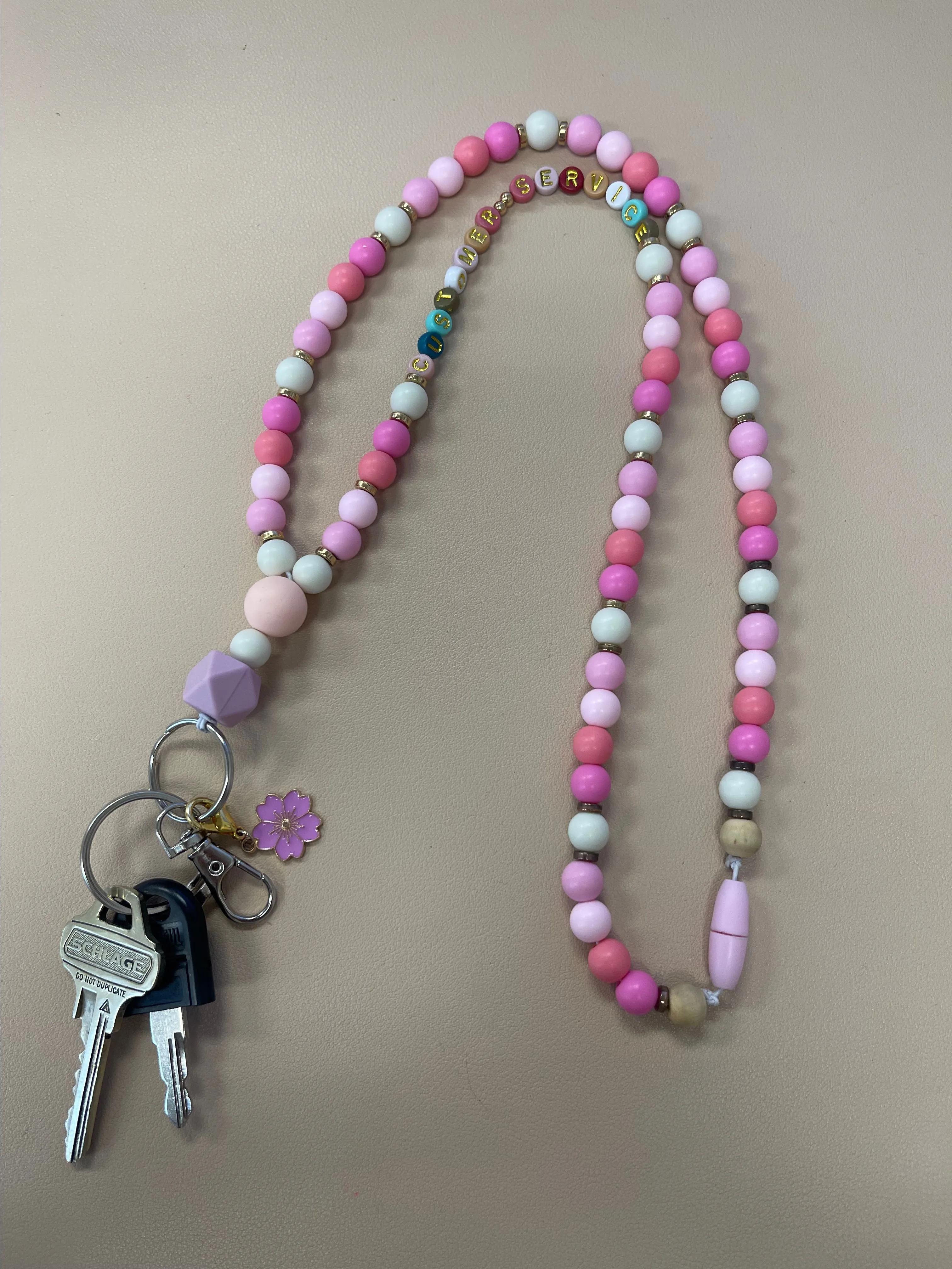 Product image for Customized Beaded Landyards