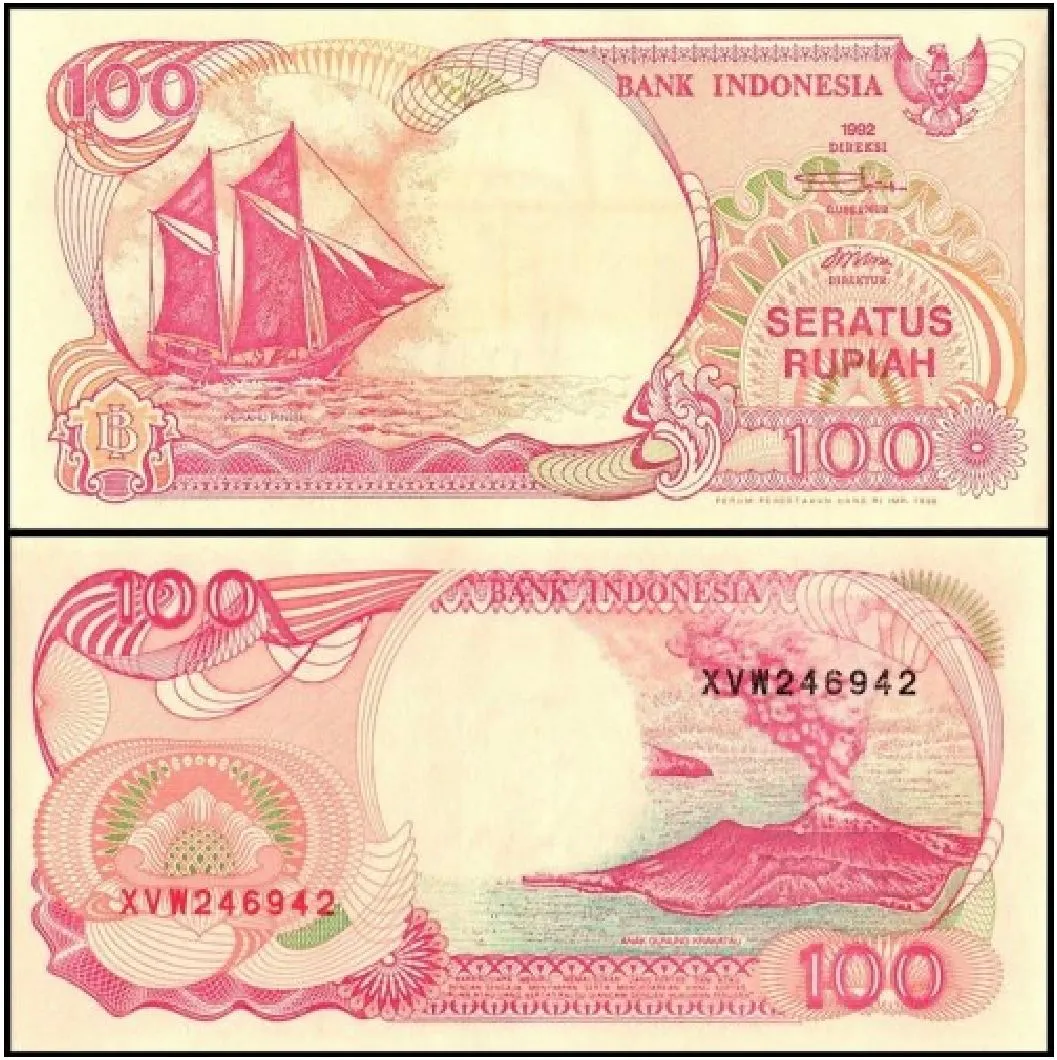 Product image for Indonesia 100 Rupiah, 1992-2000, UNC
