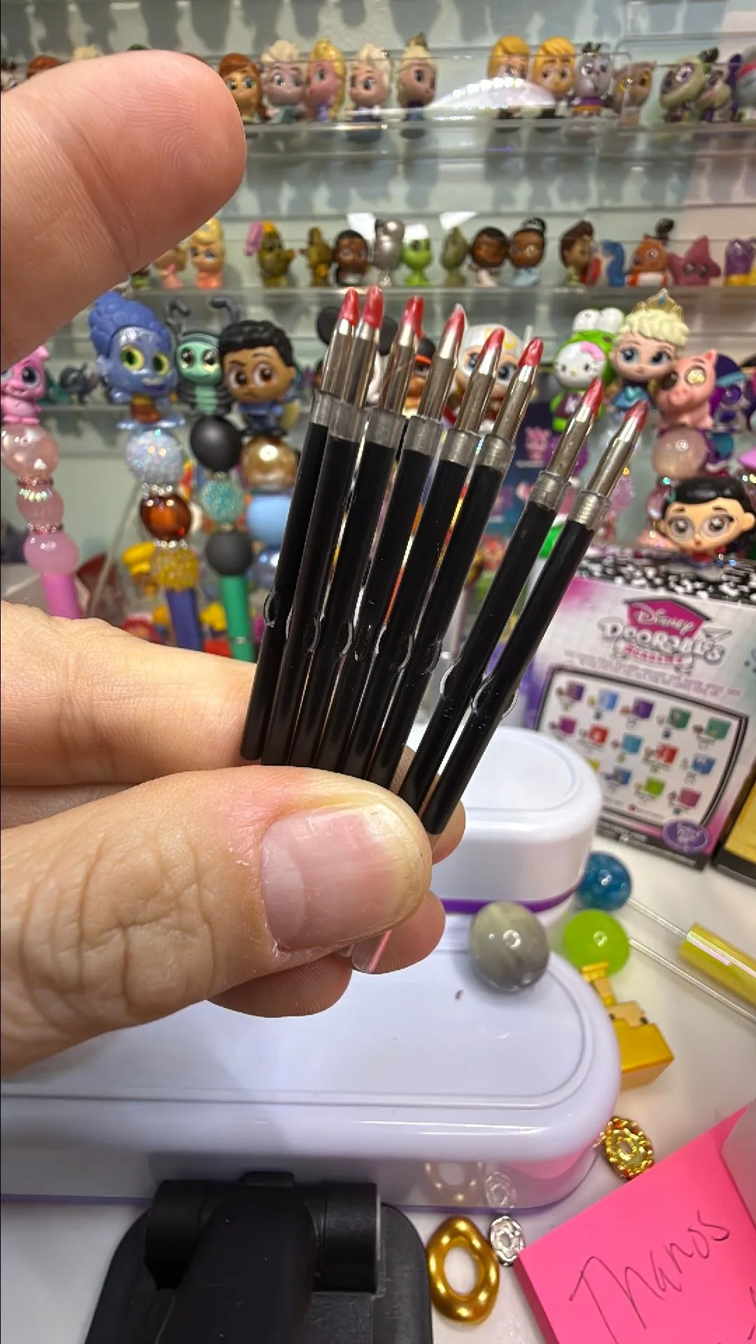 Product image for 8- Gel ink refills for beadable pens
