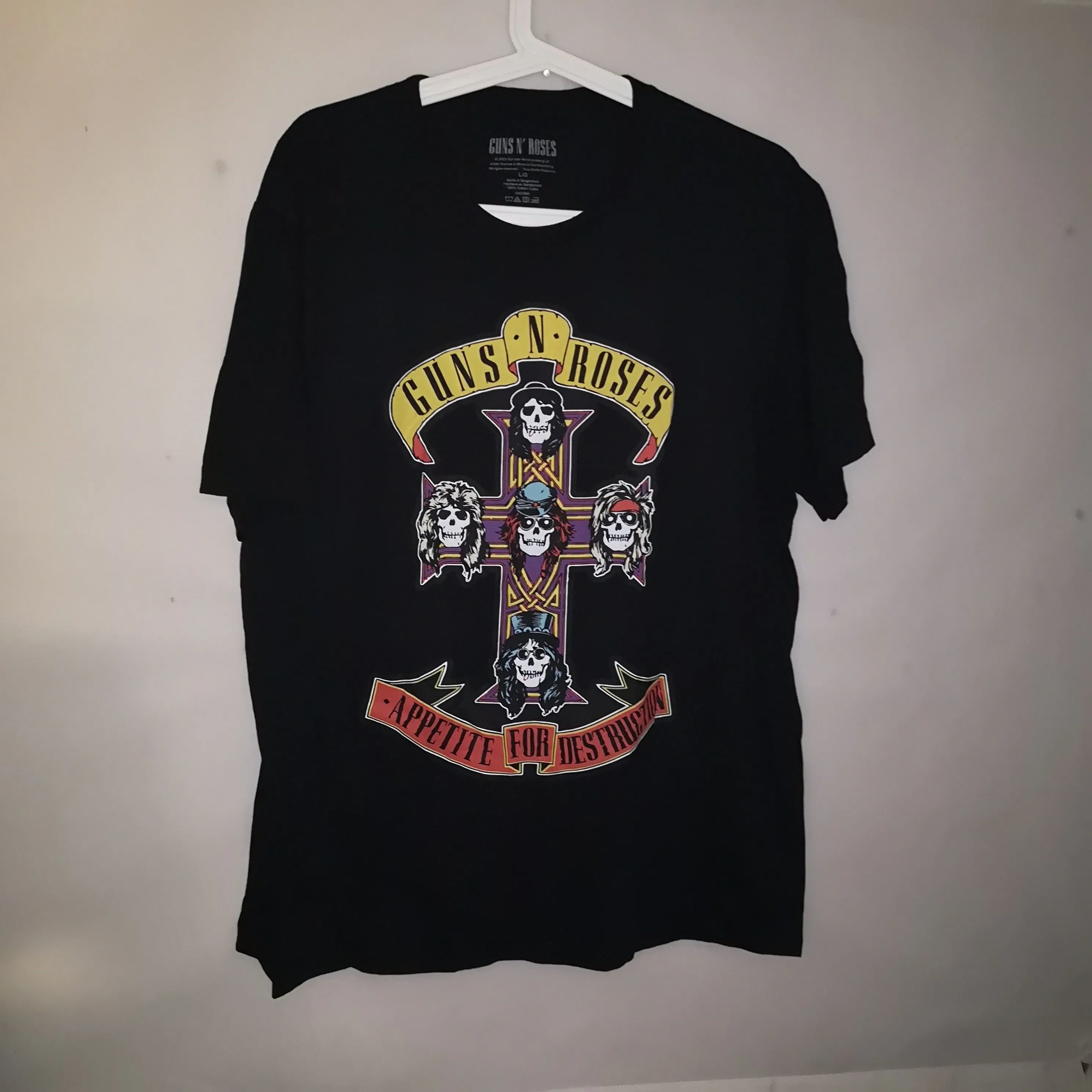 Product image for GUNS AND ROSES L Printed Shirt 