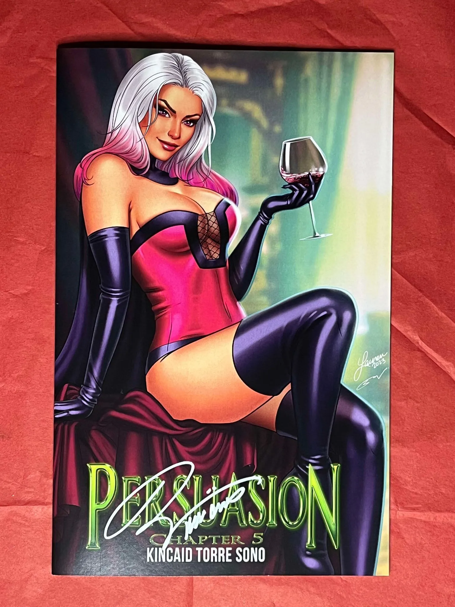 Product image for Persuasion 5 Wright Trade Dress Kickstarter Variant Signed by Kincaid with COA