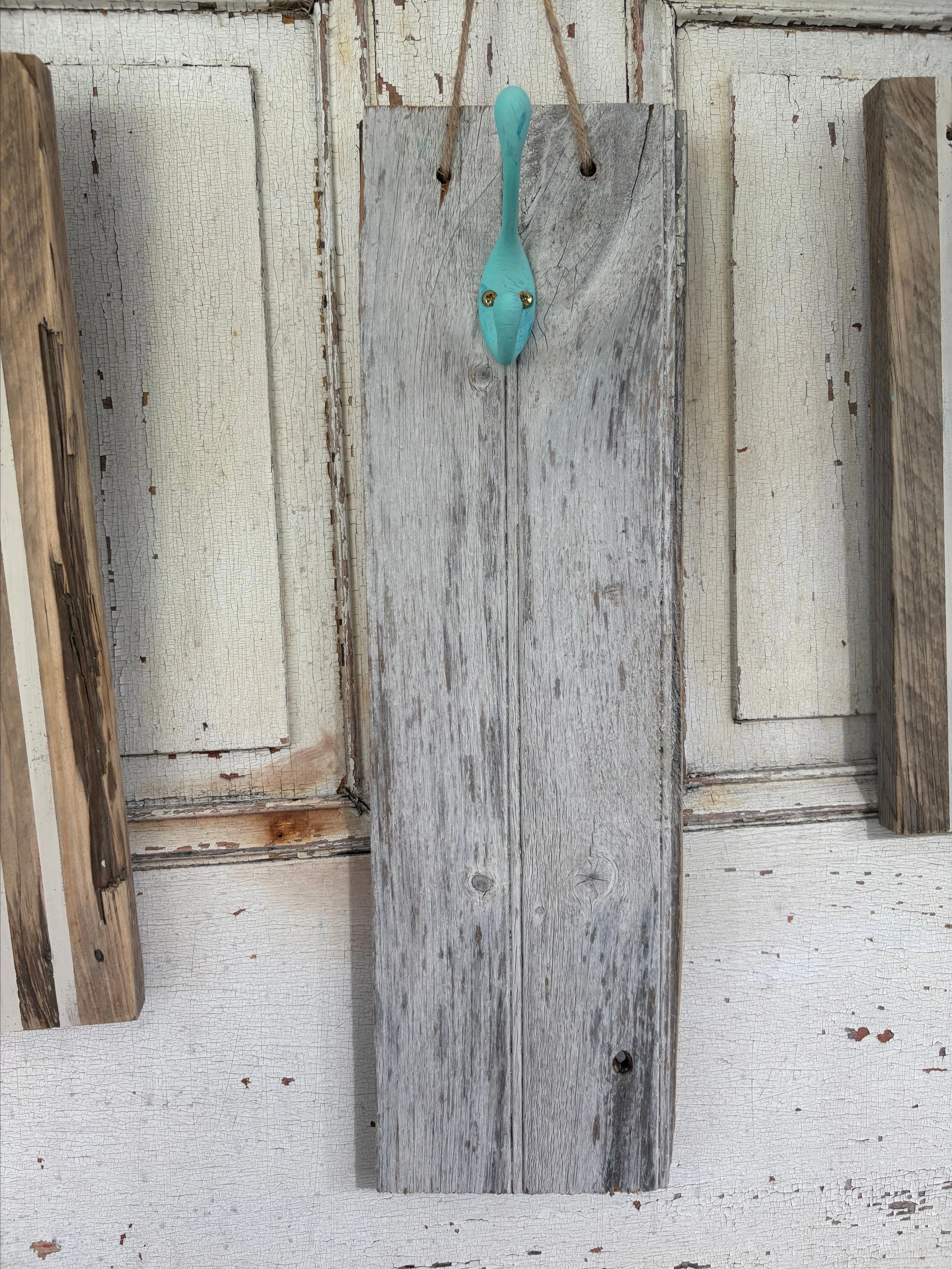 Product image for 3. Beach Decor Upcycled Chippy Architectural Salvage
