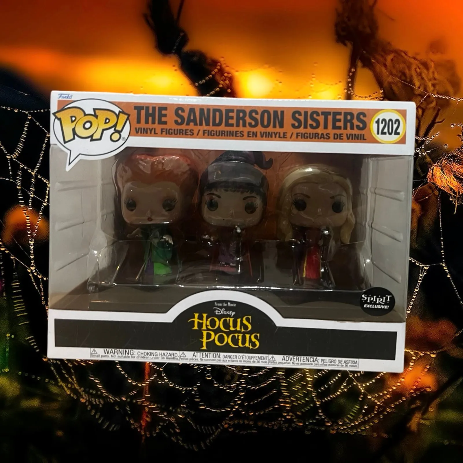 Product image for Disney Hocus Pocus 3-Pack The Sanderson Sisters Spirit Halloween Excl