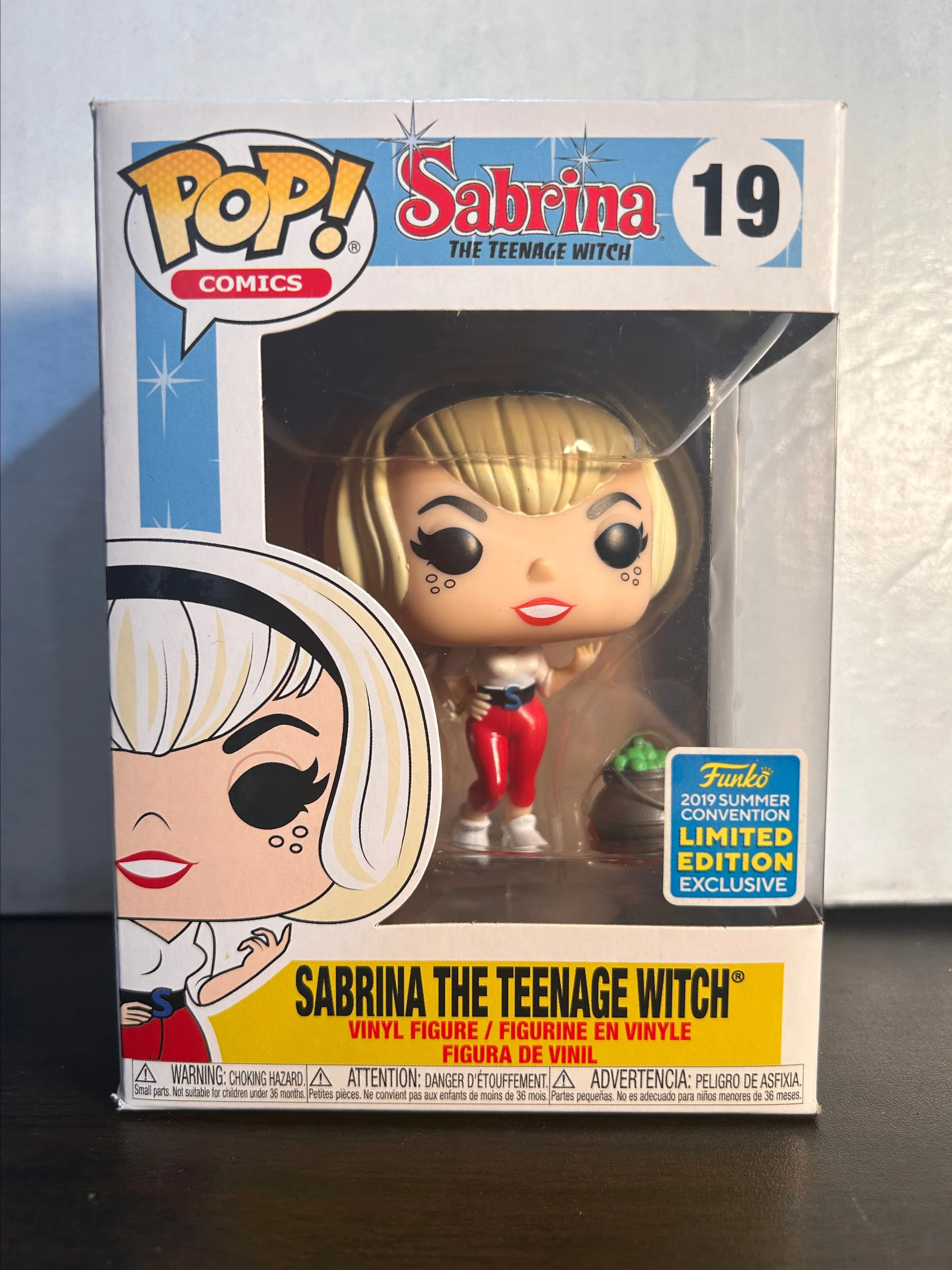 Product image for Sabrina the Teenage Witch 2019 Summer Con LE Excl Comics Funko Pop 19 W Prot