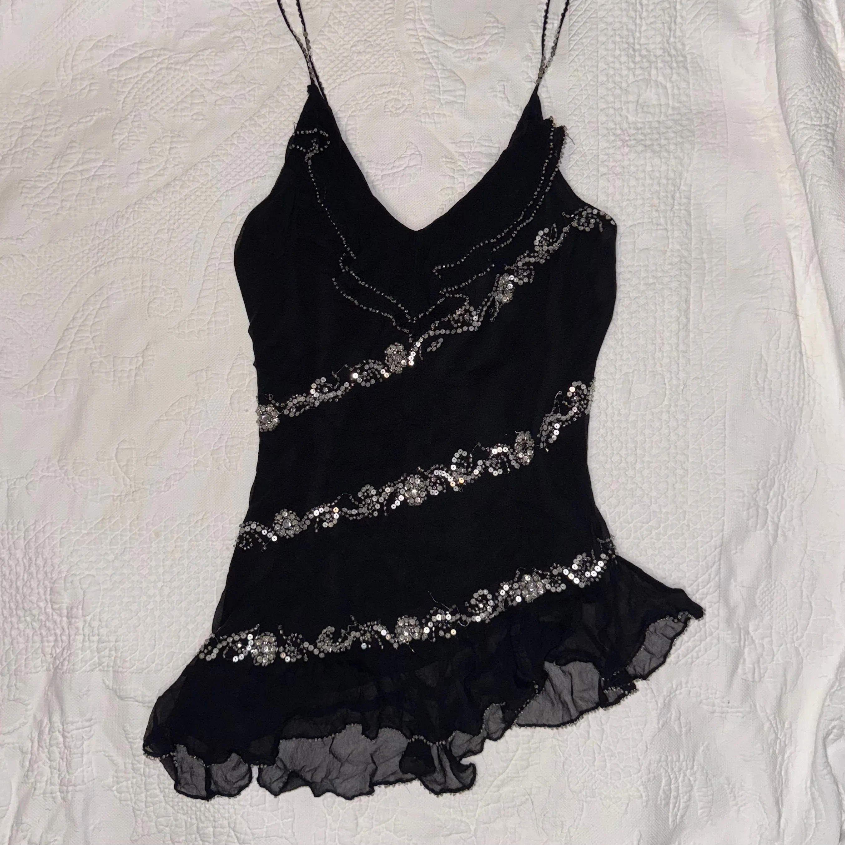Product image for 09. Black Beaded Fairy Top