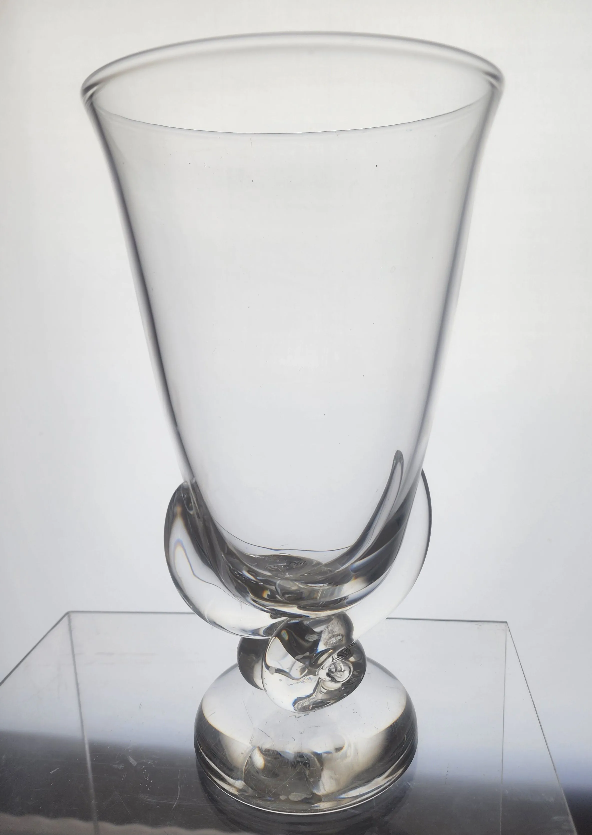 Product image for Signed Steuben Crystal vase