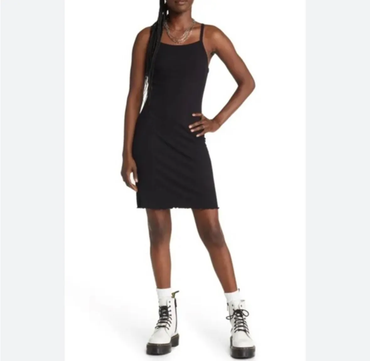 Product image for Bp ribbed dress medium