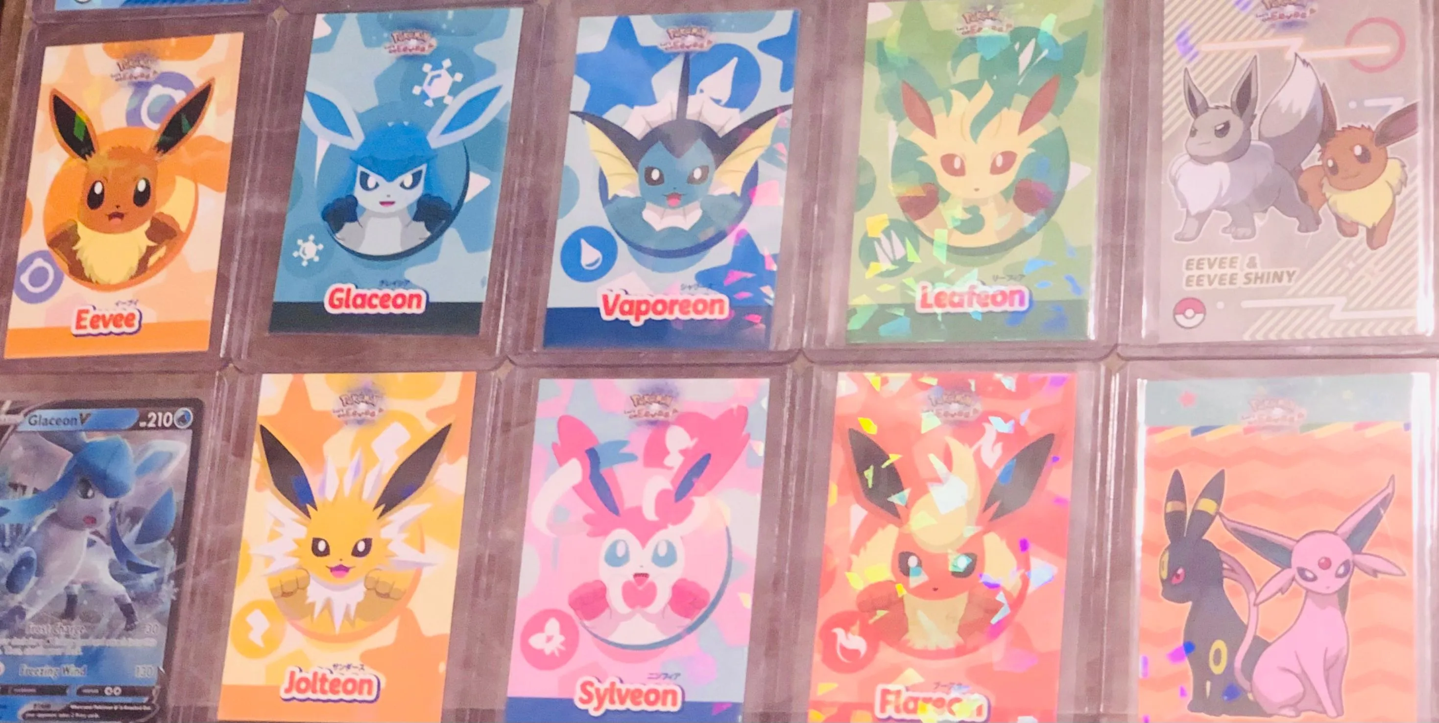 1 Random Pokmon Eevee Group Lets GO Eeveelutions Database Cracked ICE Holo Card  Set Glaceon V SOLD SEPARATELY SINGLE CARD  Whatnot: Shop, Sell, Connect