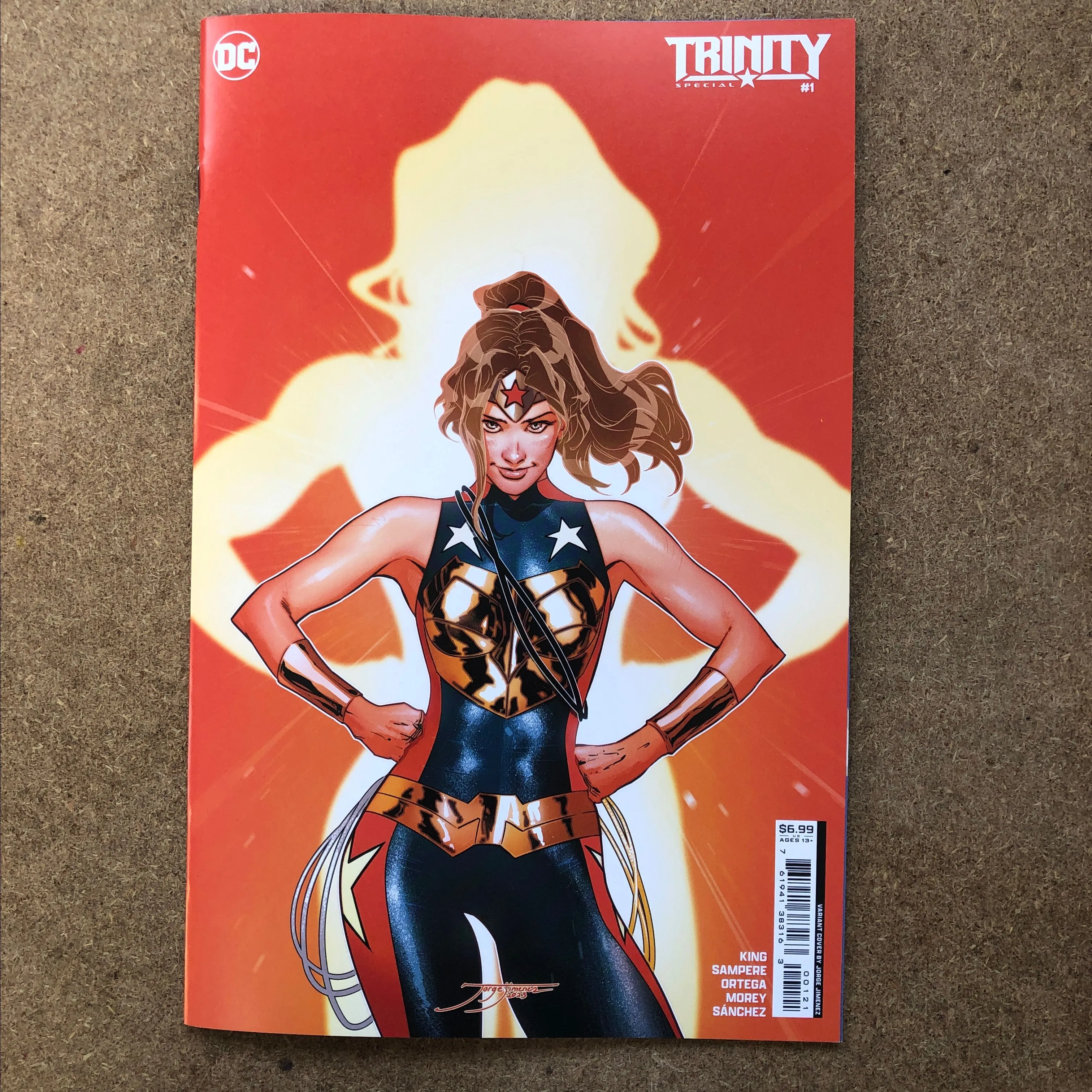Product image for TRINITY SPECIAL #1 (ONE SHOT) CVR B JORGE JIMENEZ CARD STOCK VARIANT (2024) DC COMICS