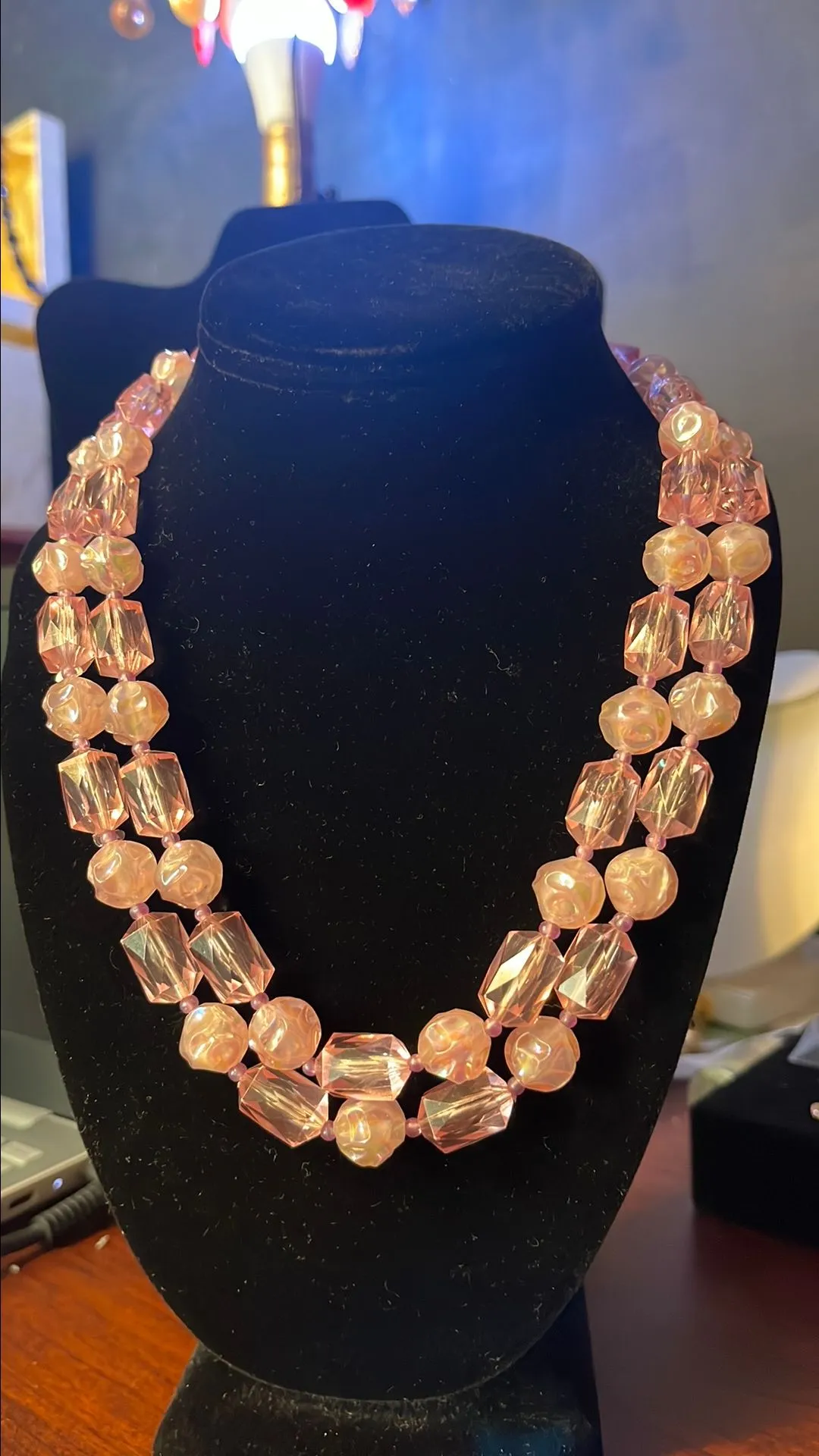 Product image for Vintage Made Austria lucite necklace
