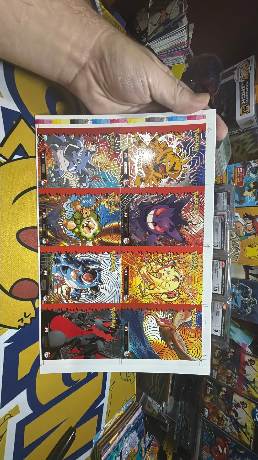 Product image for Team rocket uncut (Gengar/zard)