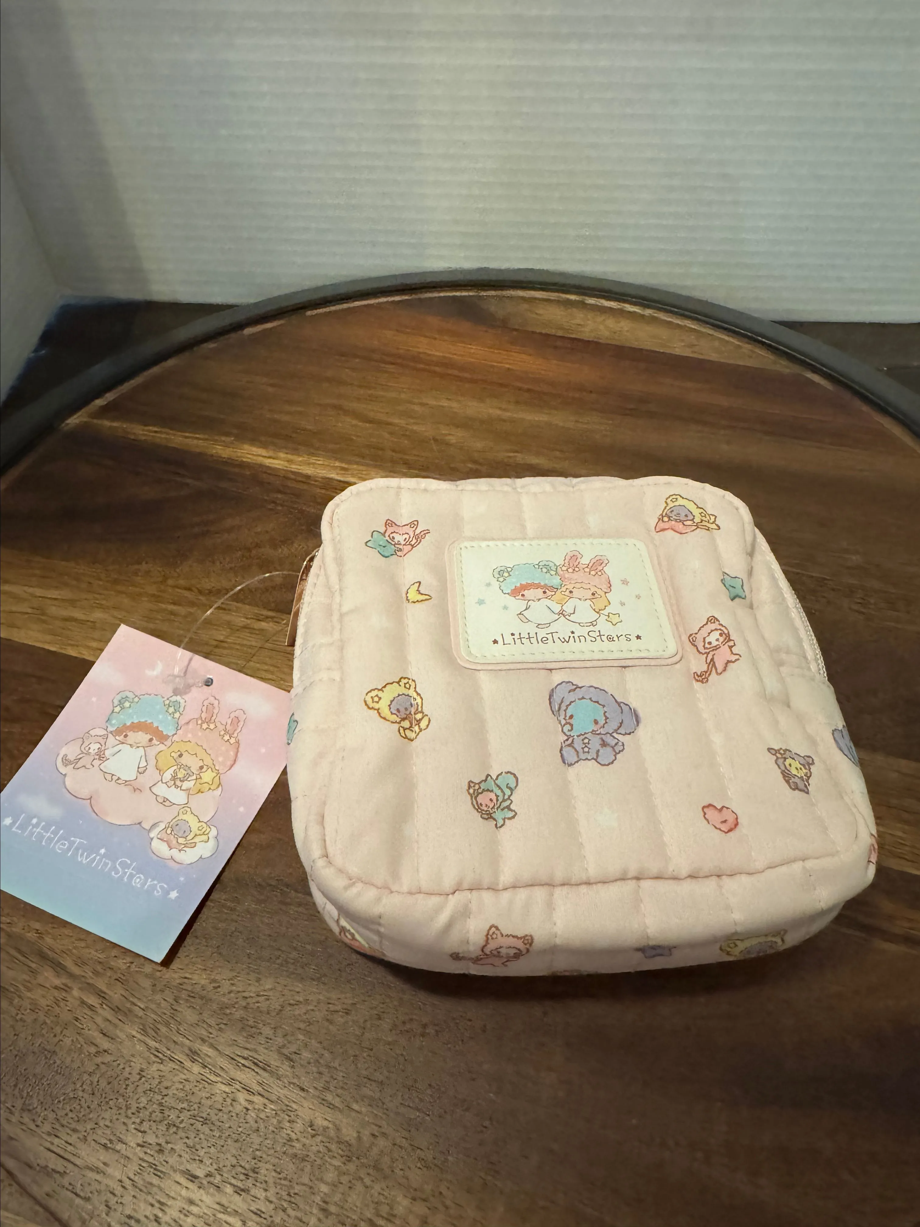 Product image for Little twin stars Sanrio plush pouch