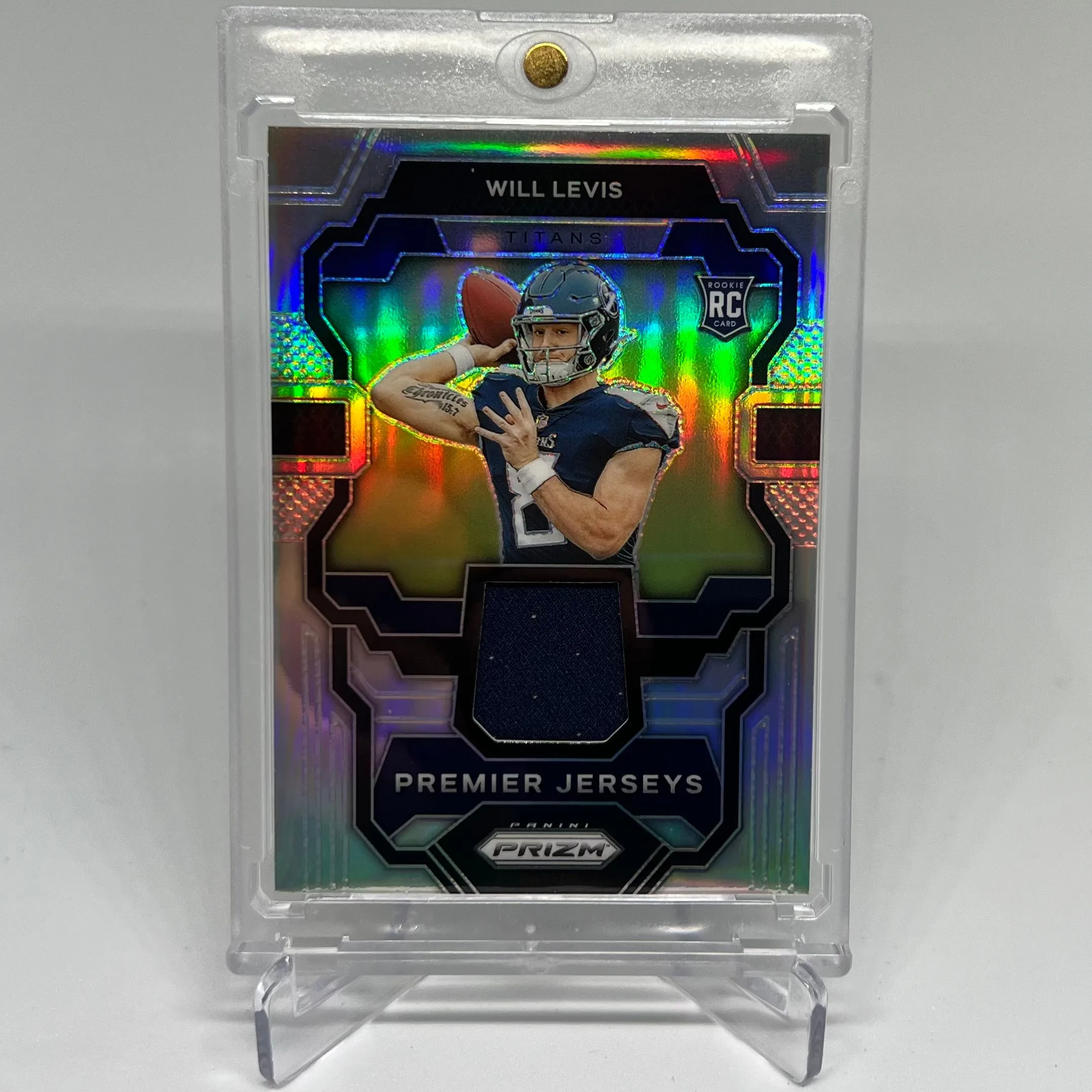 Product image for Will Levis 2023 Prizm Premier Jerseys Silver