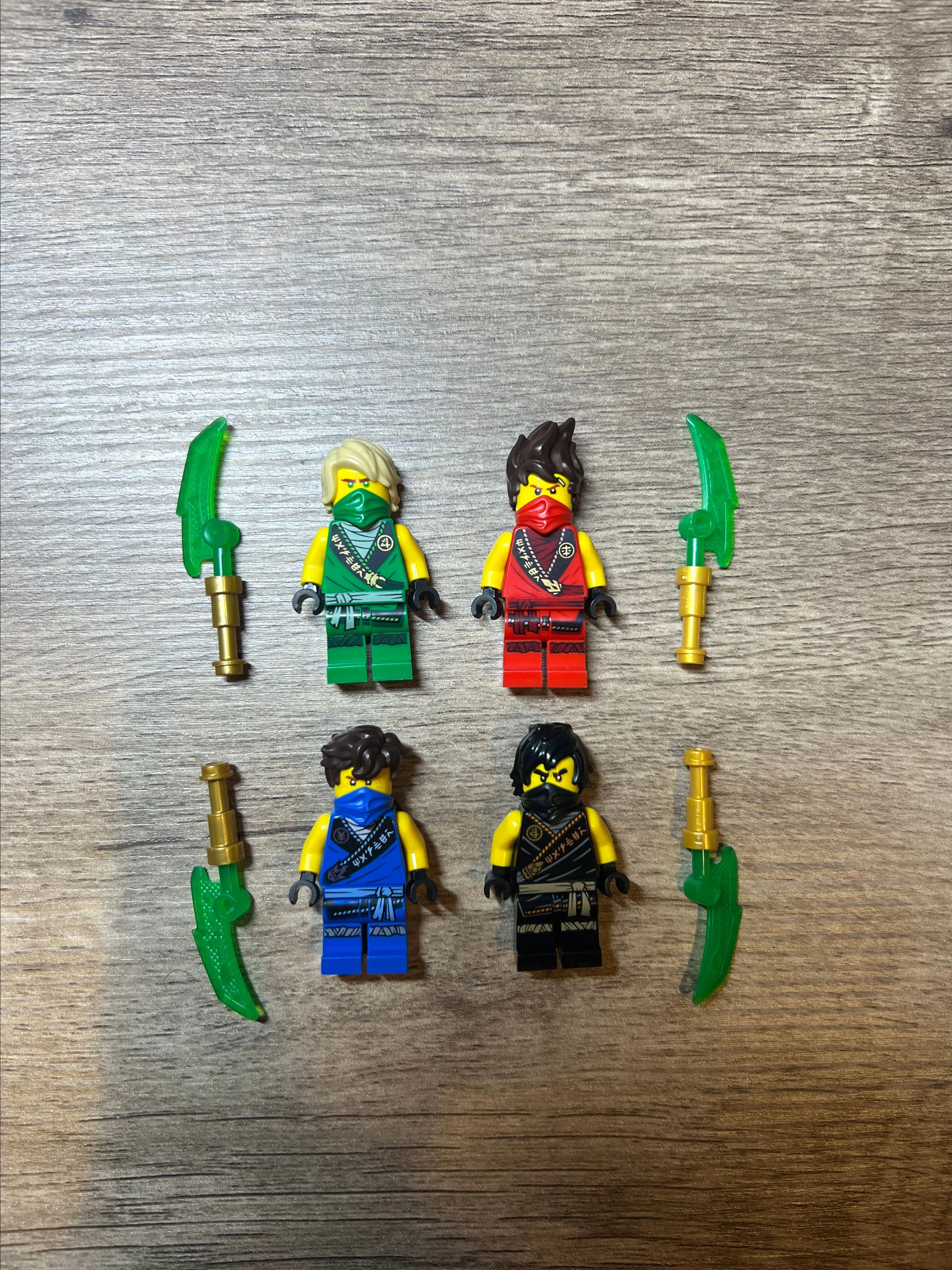 Product image for Lego Ninjago Legacy Tournament of Elements/Rebooted lot of 4