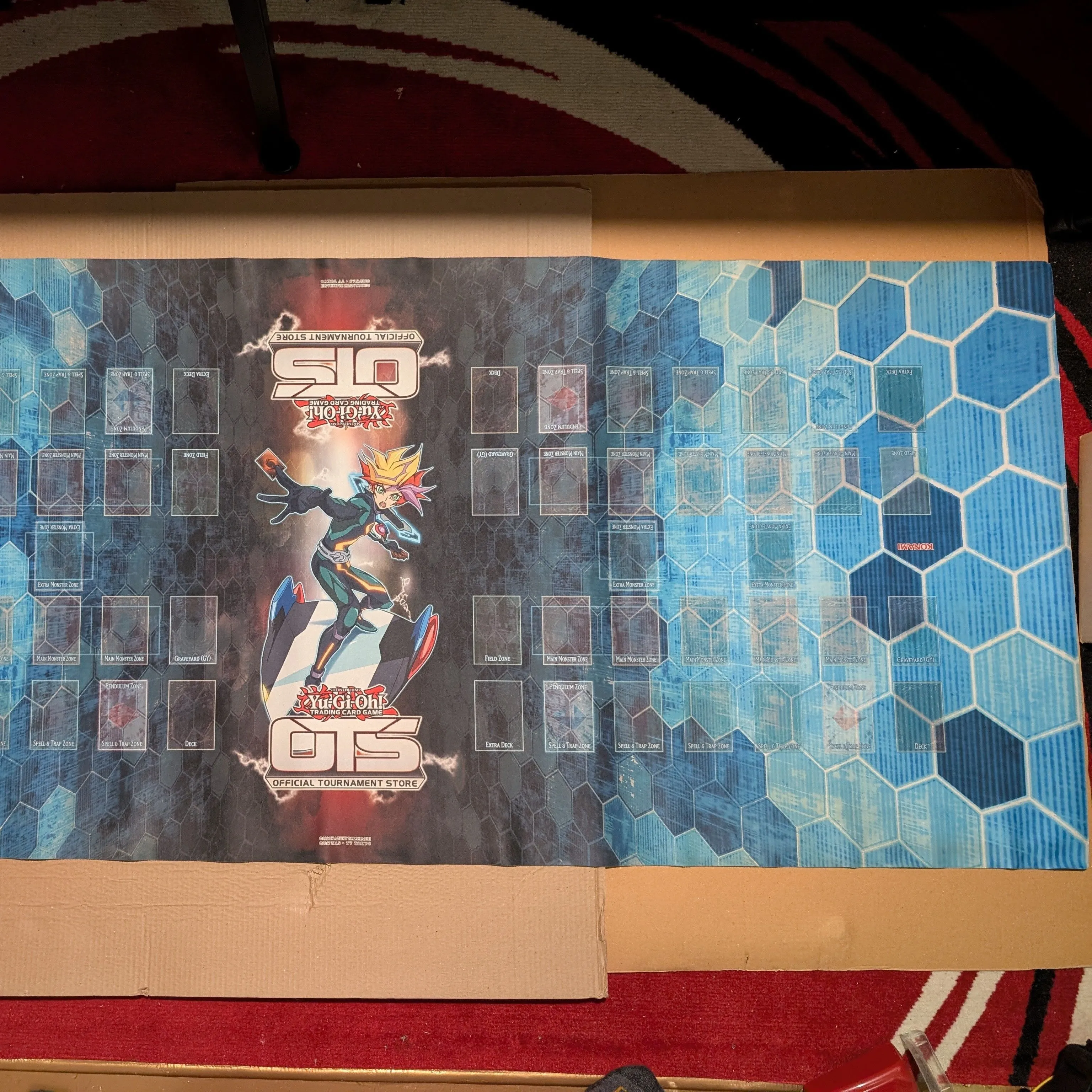 Four Player OTS official VRAINS 6ft YuGiOh play mat  Whatnot: Shop, Sell,  Connect