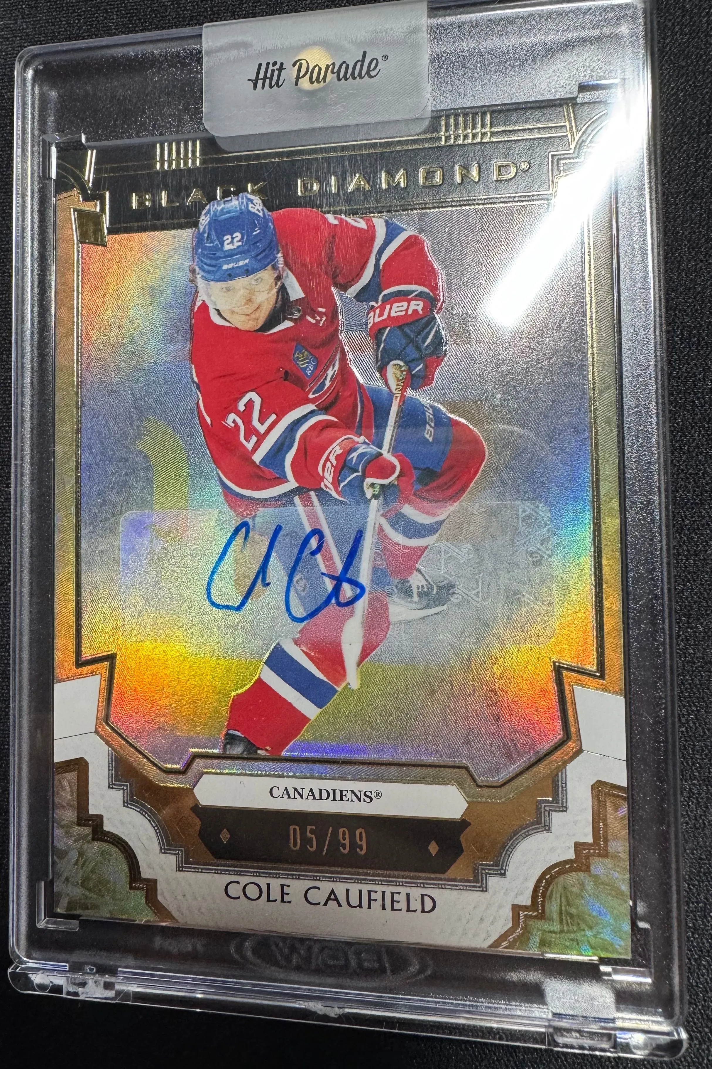 Product image for Cole Caufield Black Diamond Auto /99 - Offers on