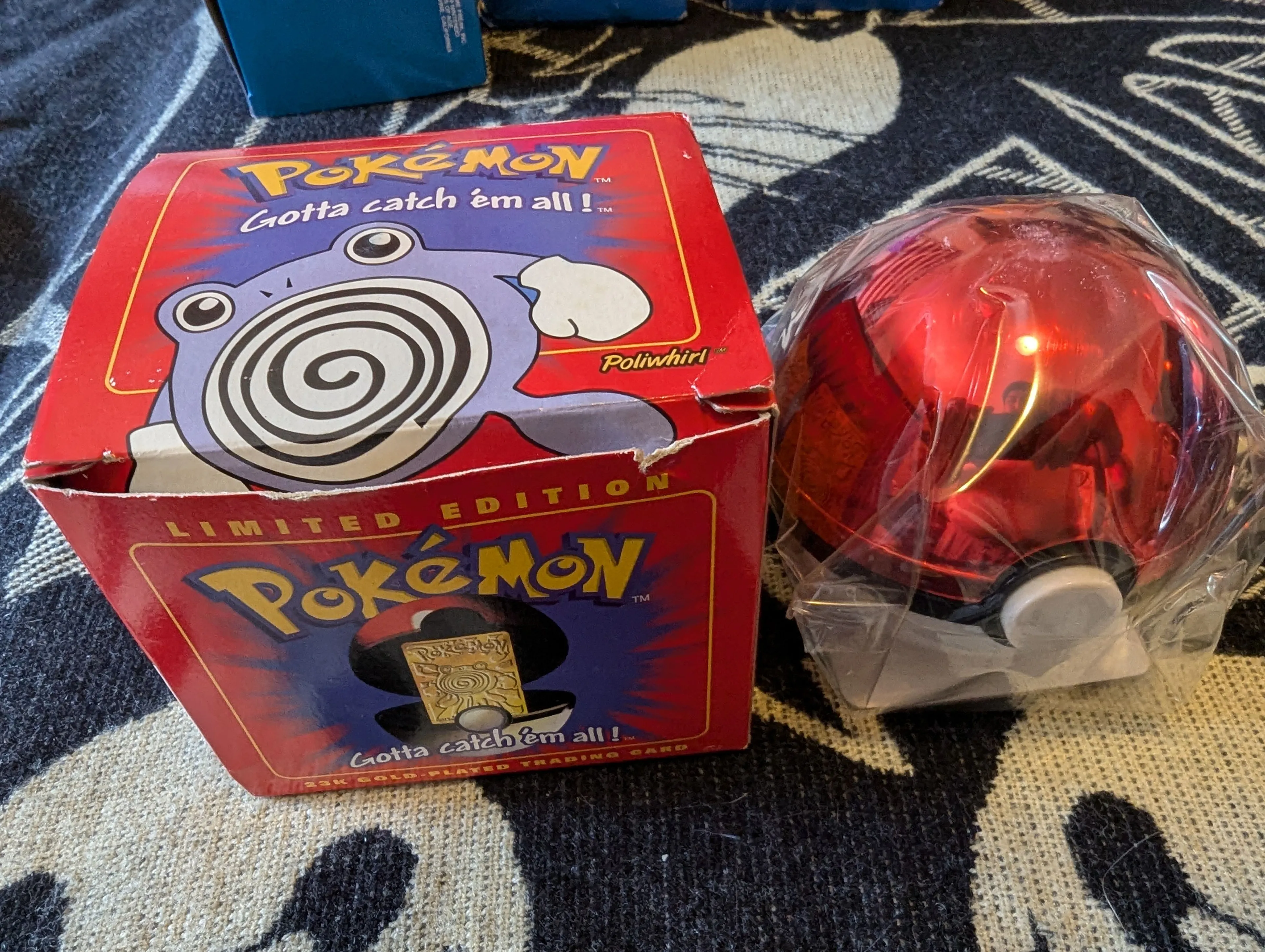 Poliwhirl #61 Promo (Red Box) (Factory sealed)1999 Burger King BK 23K Gold  plated  Whatnot: Shop, Sell, Connect