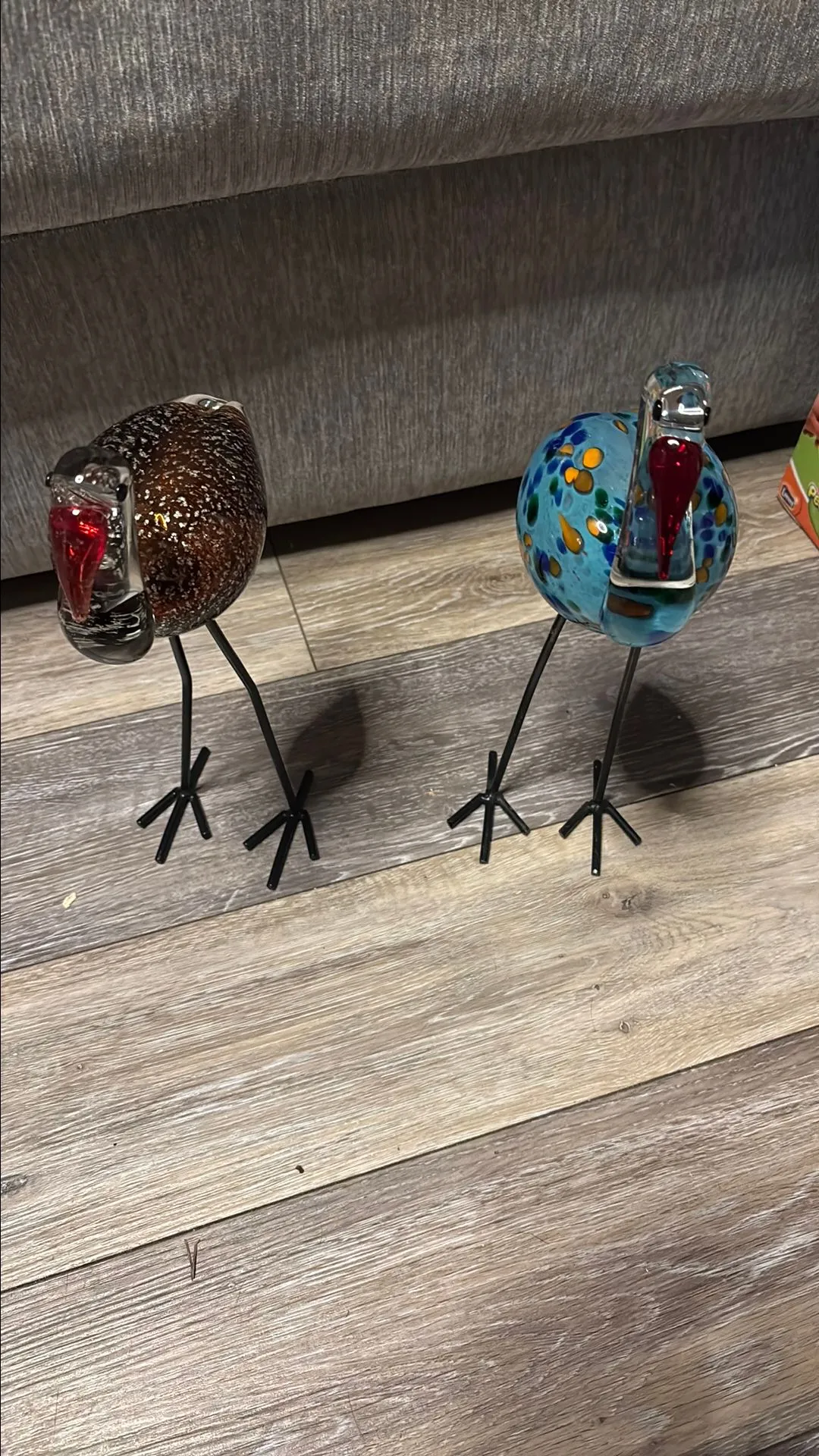 Product image for Vintage blown glass Cranes