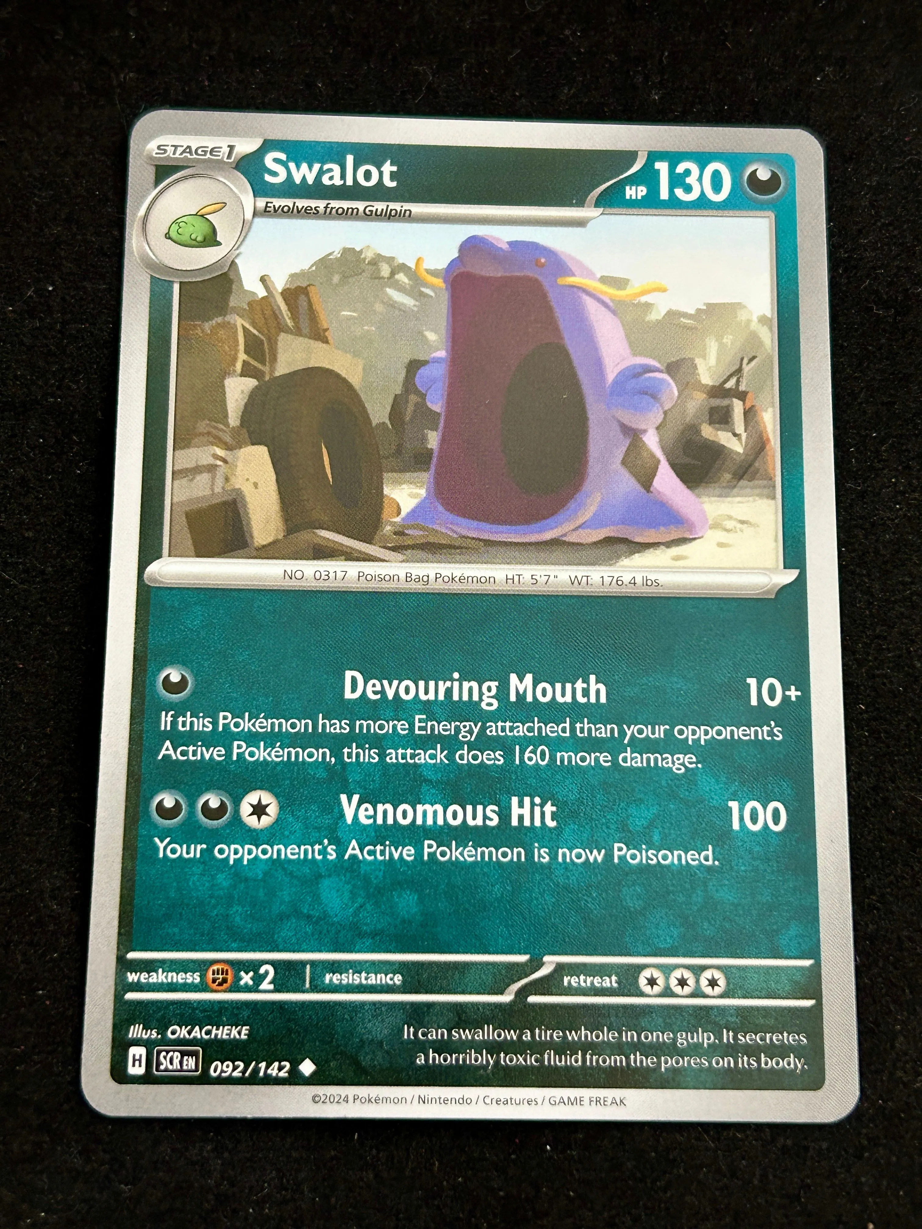 Product image for TCG - Swalot #92 Pokemon Stellar Crown
